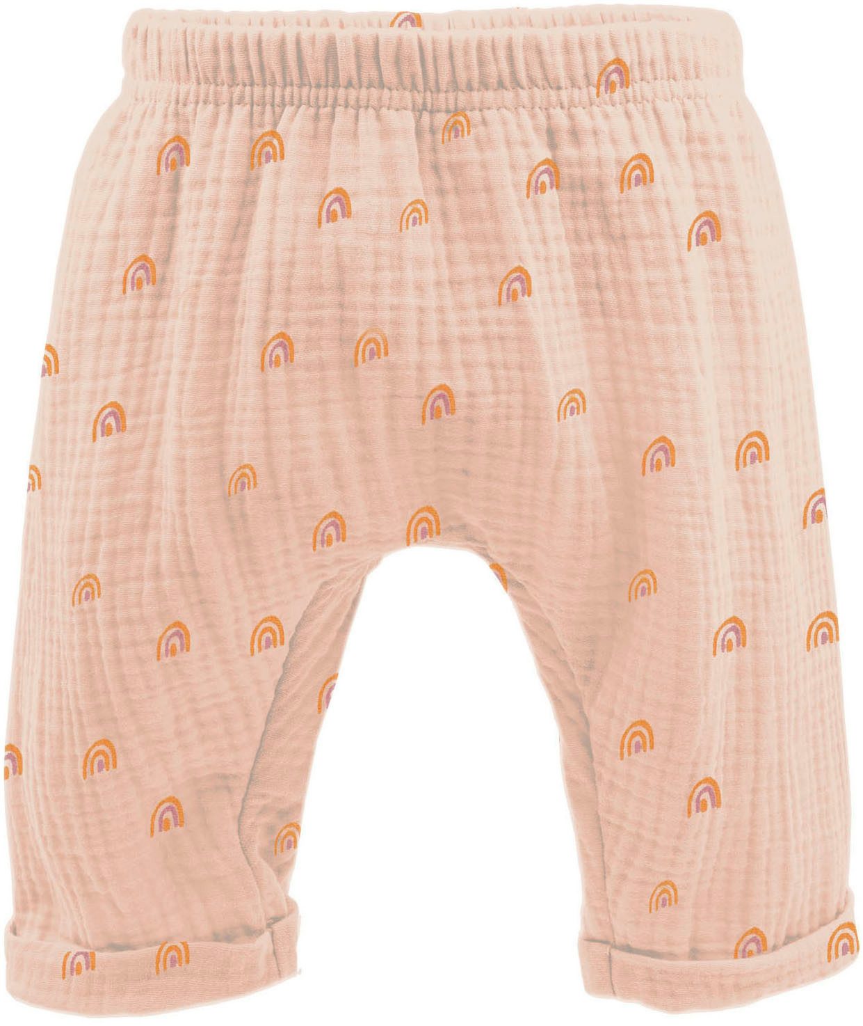 MAXIMO Schlupfhose Unisex-Design mit Löwen- oder Regenbogenmotiv