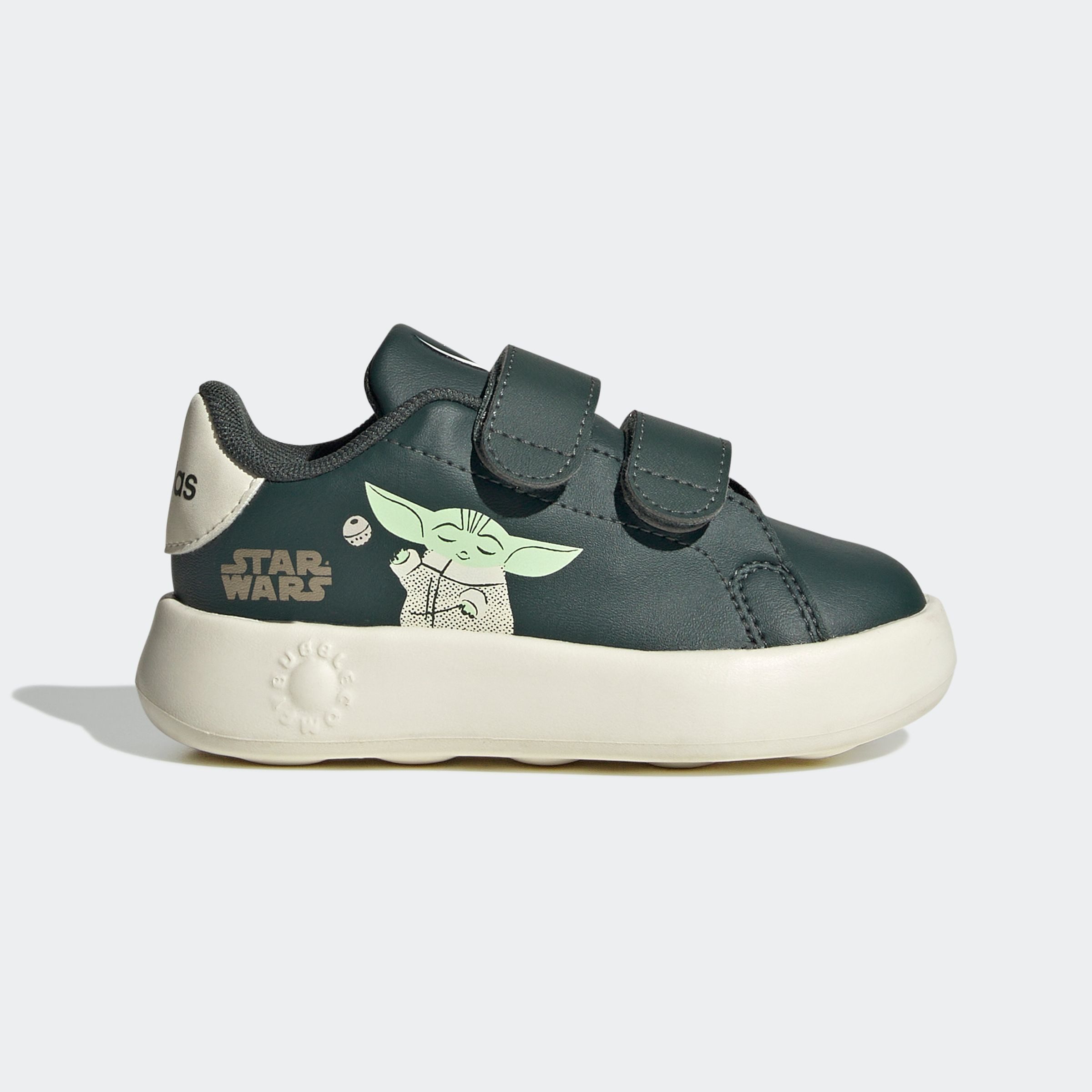 adidas Sportswear ADVANTAGE MANDALORIAN CF I Klettschuh Design auf den Spuren des adidas Stan Smith, für Kinder