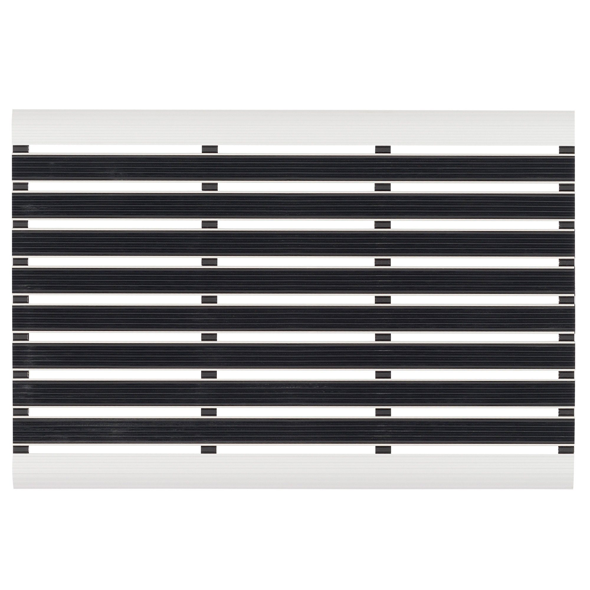 Pergamon Fußmatte Fußmatte Sauberlauf Aluminium Kleeny, Rechteckig, Höhe: 1 günstig online kaufen