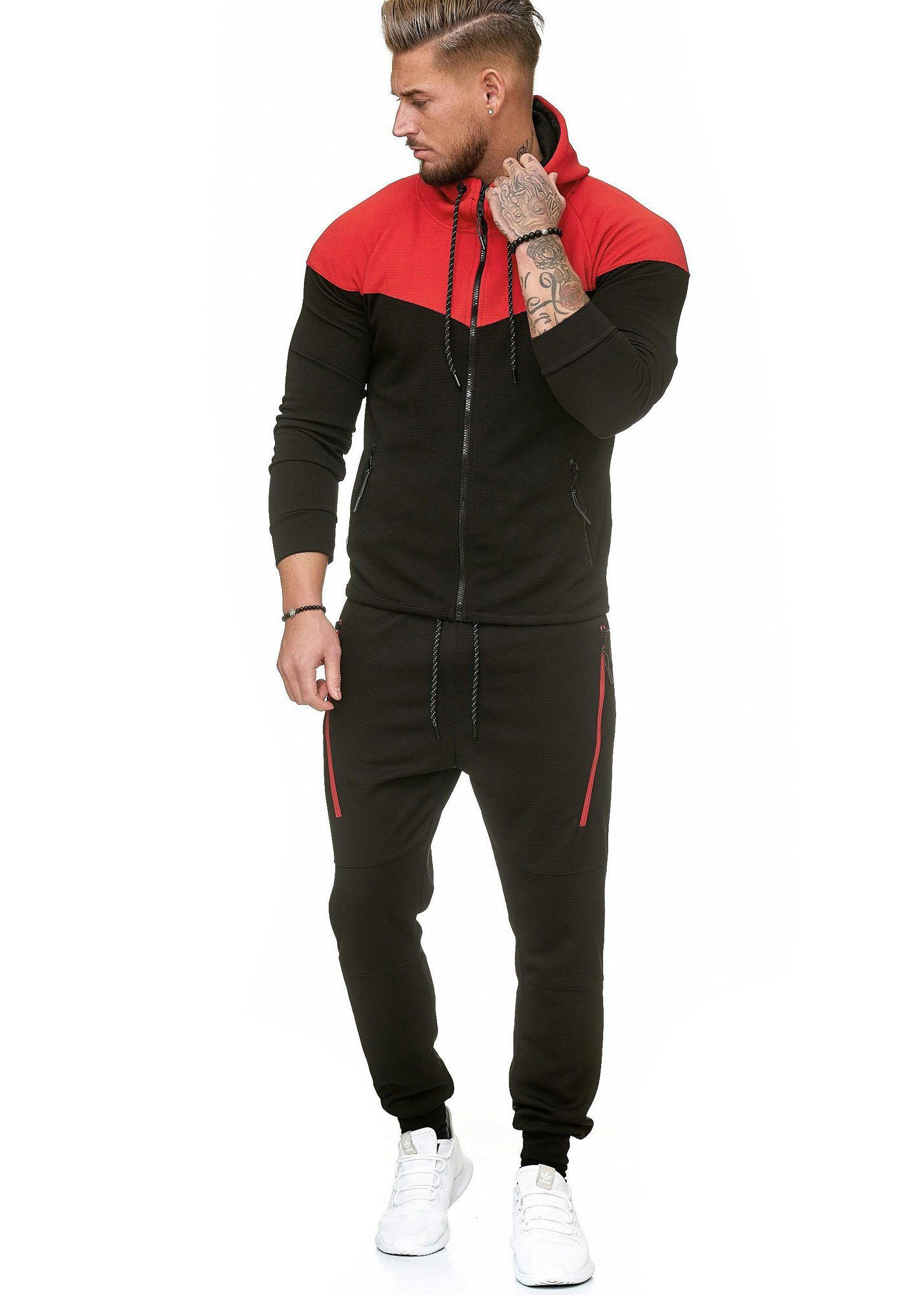 L.gonline Freizeitanzug Herren Jogginganzug, Freizeitanzug 984 günstig online kaufen