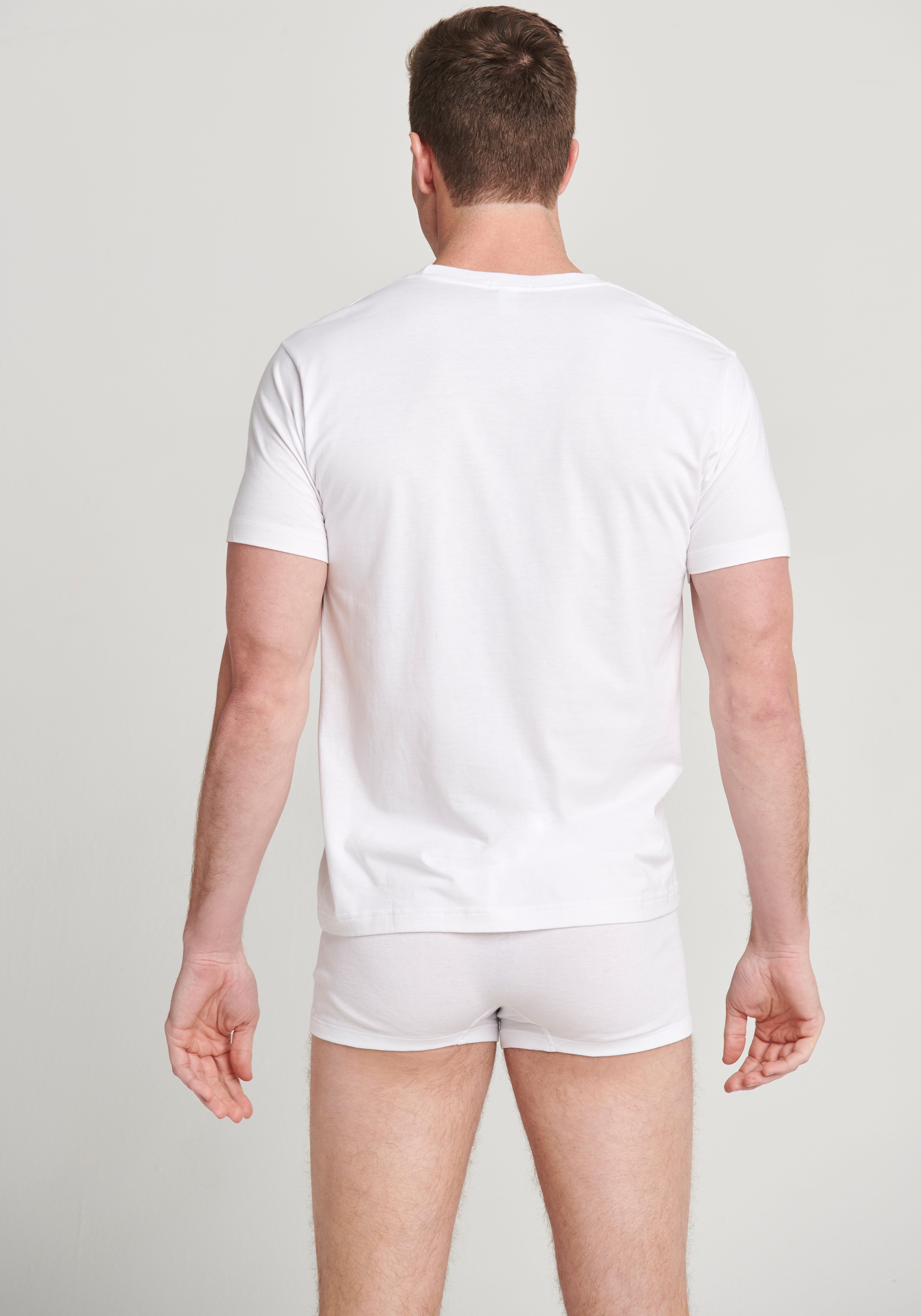 Jockey T-Shirt Modern Classic (2er Pack) figurbetonte Passform, Rundhalsausschnitt, kurze Ärmel