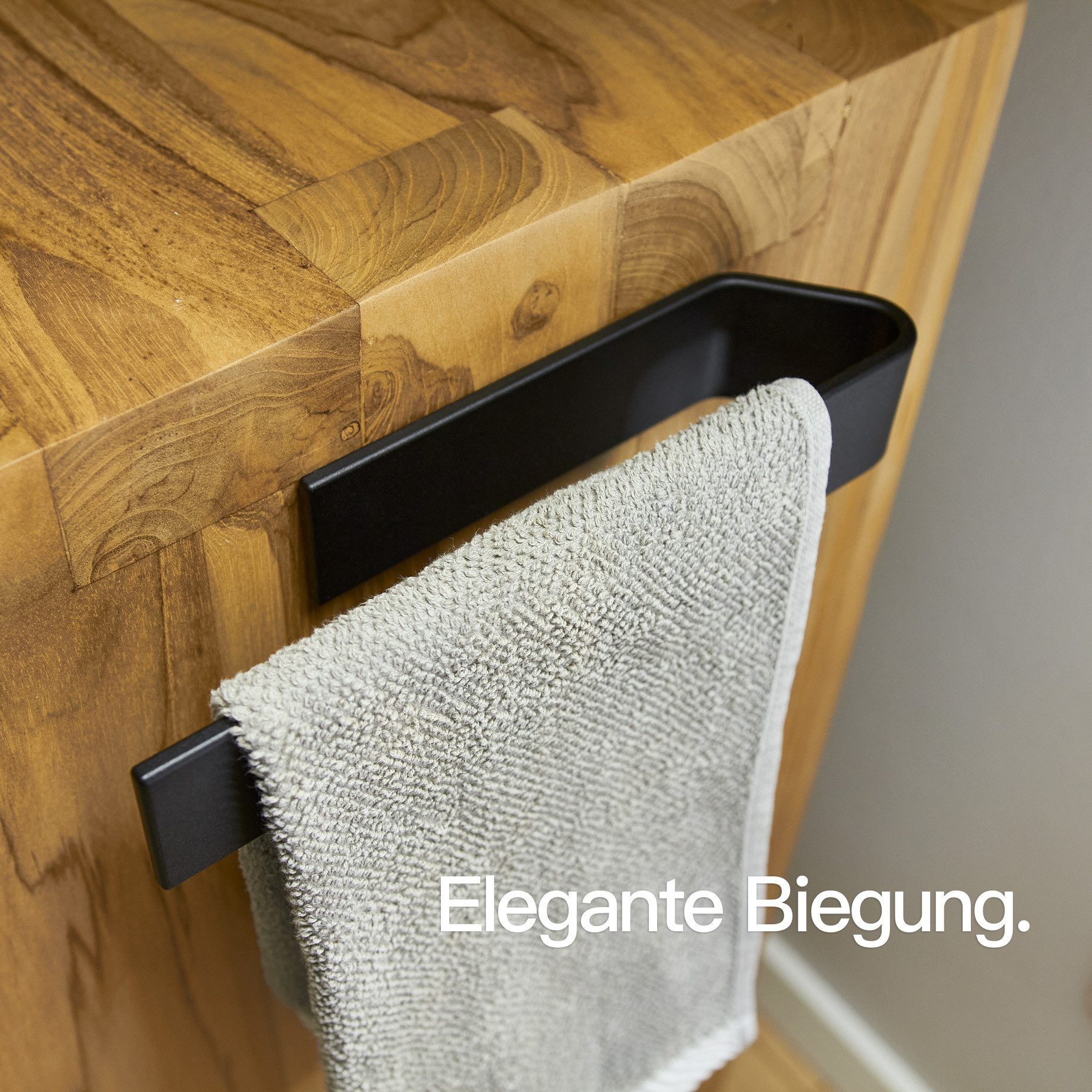 Designfabrik Hamburg Handtuchhalter ohne Bohren, Handtuchstange zum Kleben, günstig online kaufen