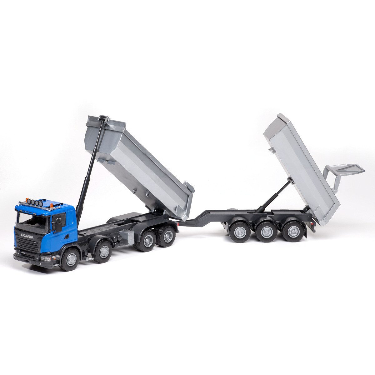 EMEK Spielzeug-Auto Kipper mit Anhänger Unisex Kinder, (1-tlg)