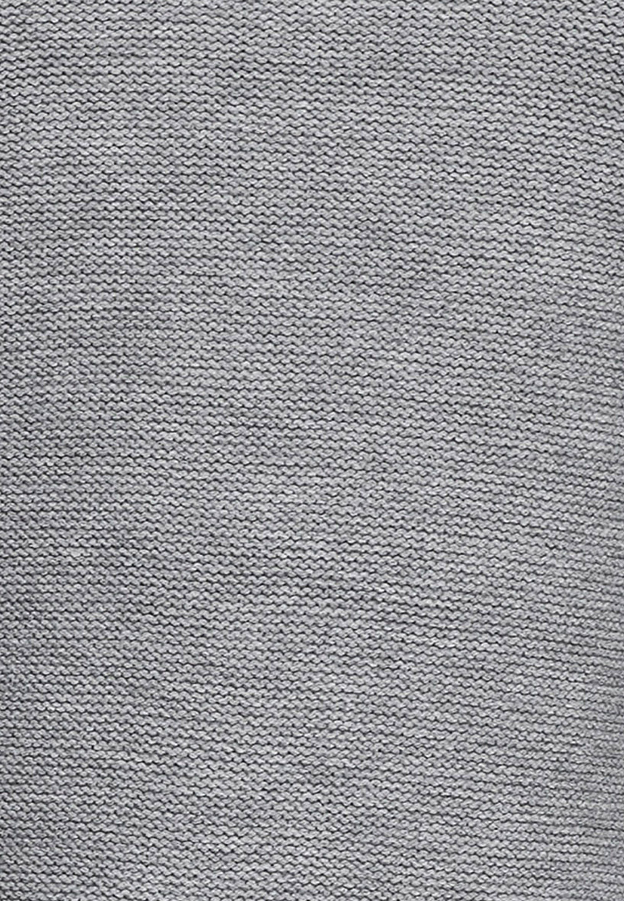 R-NEAL Stehkragenpullover Herren Langarm Stehkragen Strick-Pullover Hoch-Kragen mit Zopfmuster