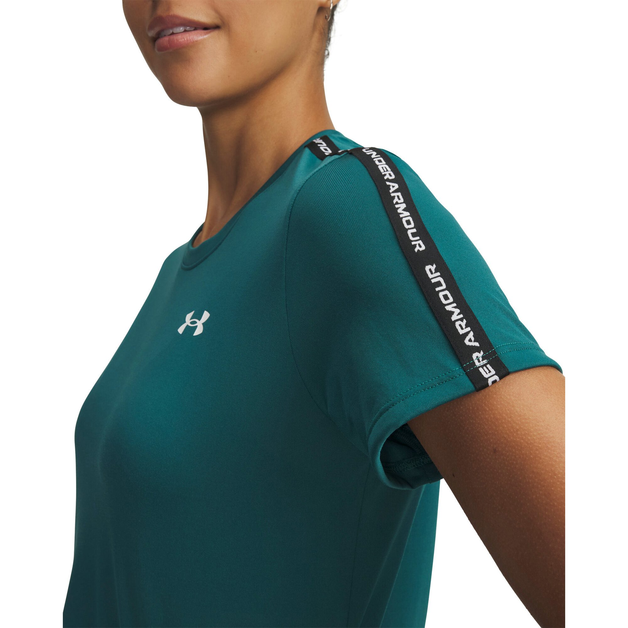 Under Armour® T-Shirt Under Armour Damen T-Shirt Tech WM Tape 6003915