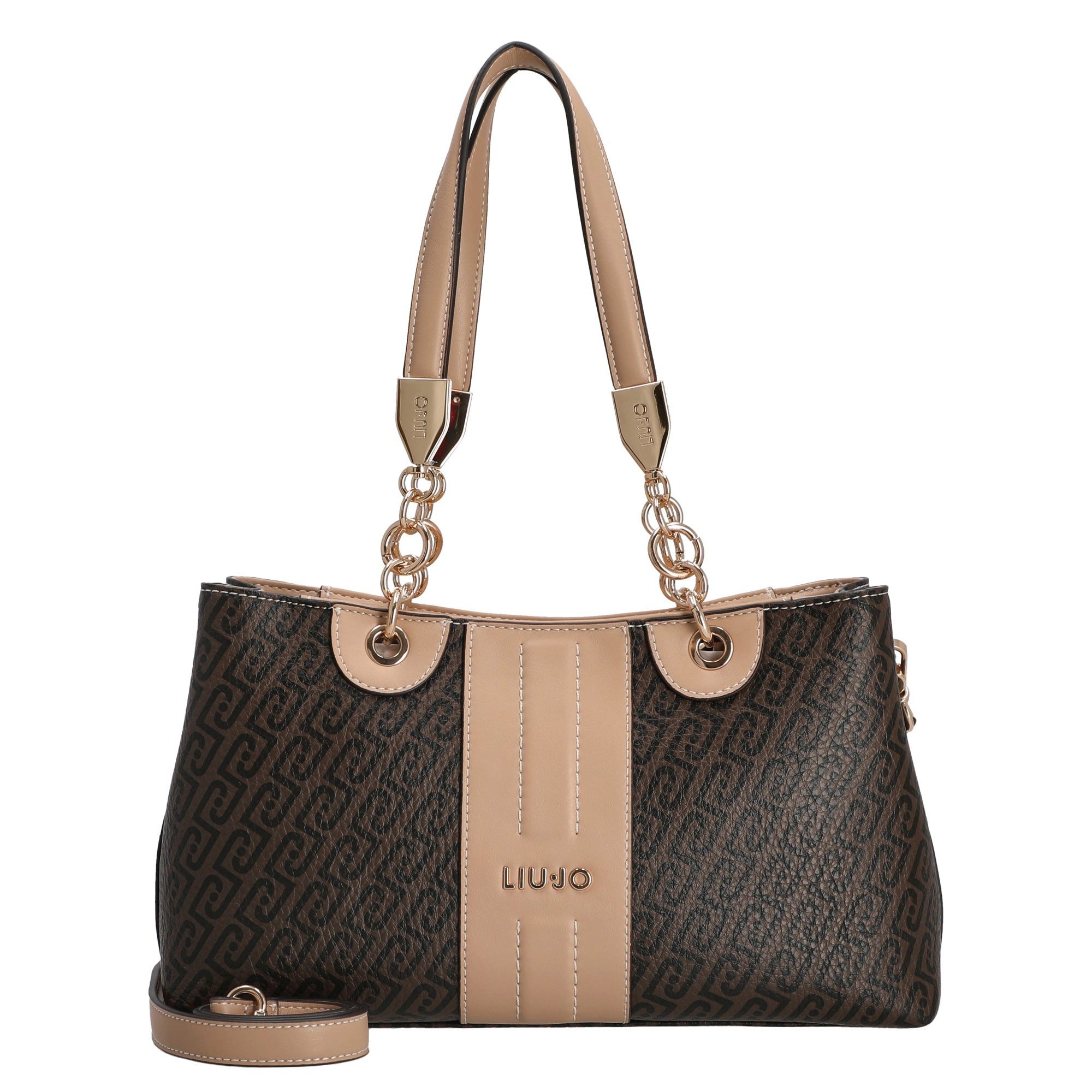 Liu Jo Shopper Ematite - Shopper S 30 cm (testa moro/dk.cipria)