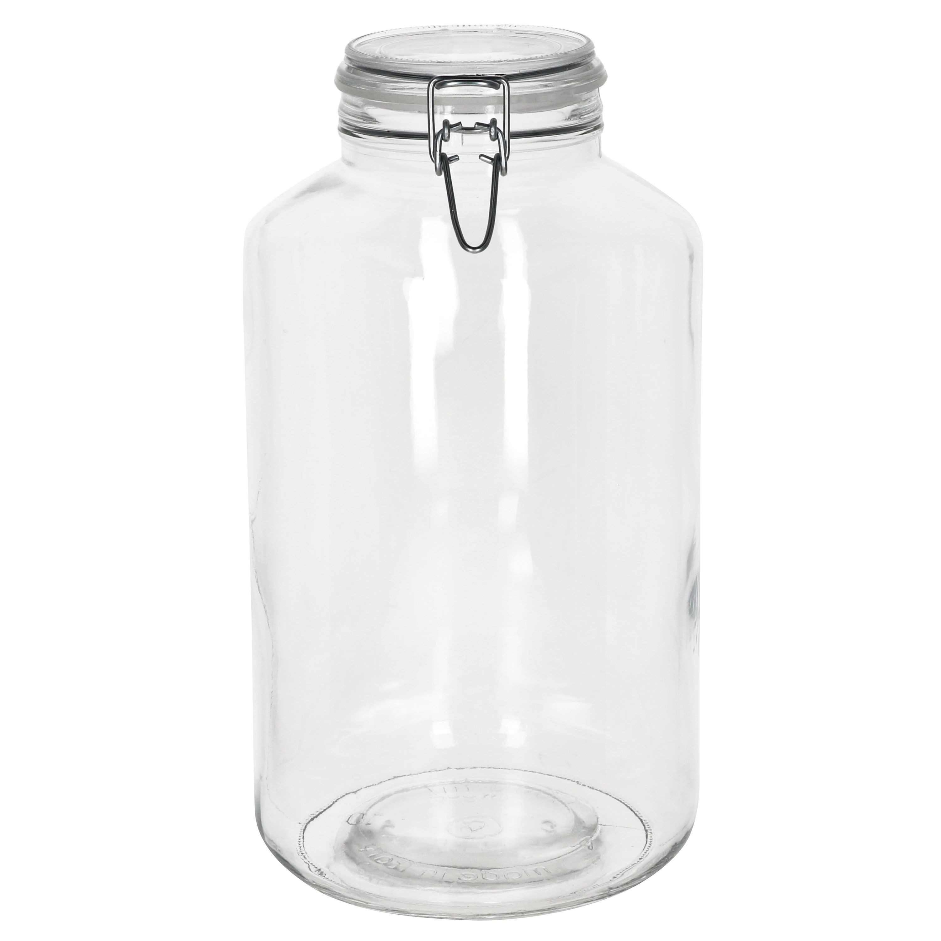 MamboCat Vorratsglas NORMA Vorratsglas 6L aus Glas mit Bügelverschluss Einmachgläser, Glas – Bild 2 von 5