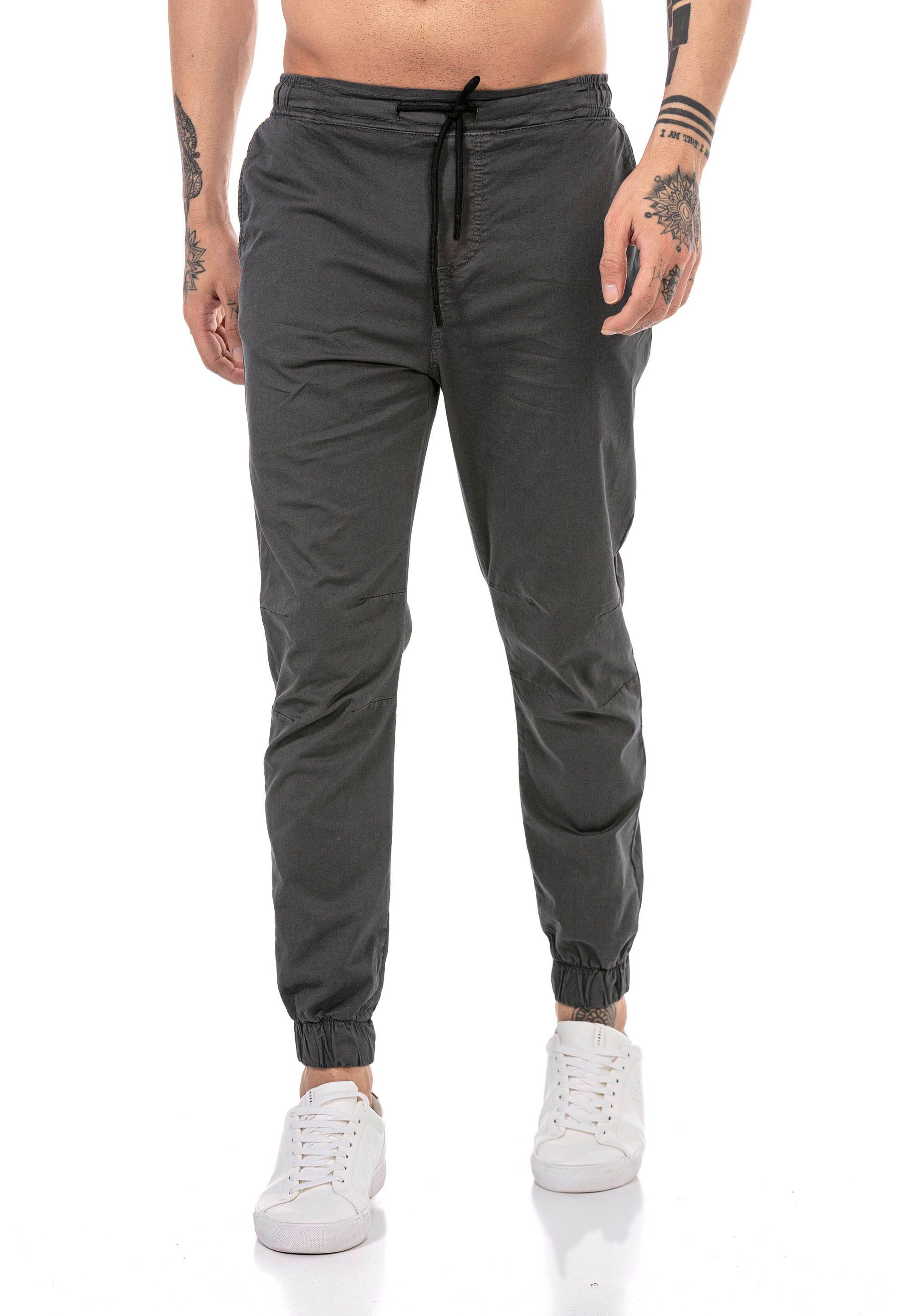 RedBridge Jogginghose Premium Jogpants Hose vielseitig kombinierbar Anthrazit