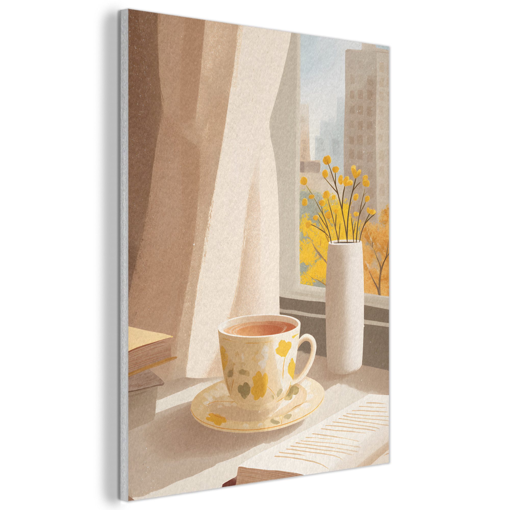 MuchoWow Gemälde Tee - Buch - günstig online kaufen