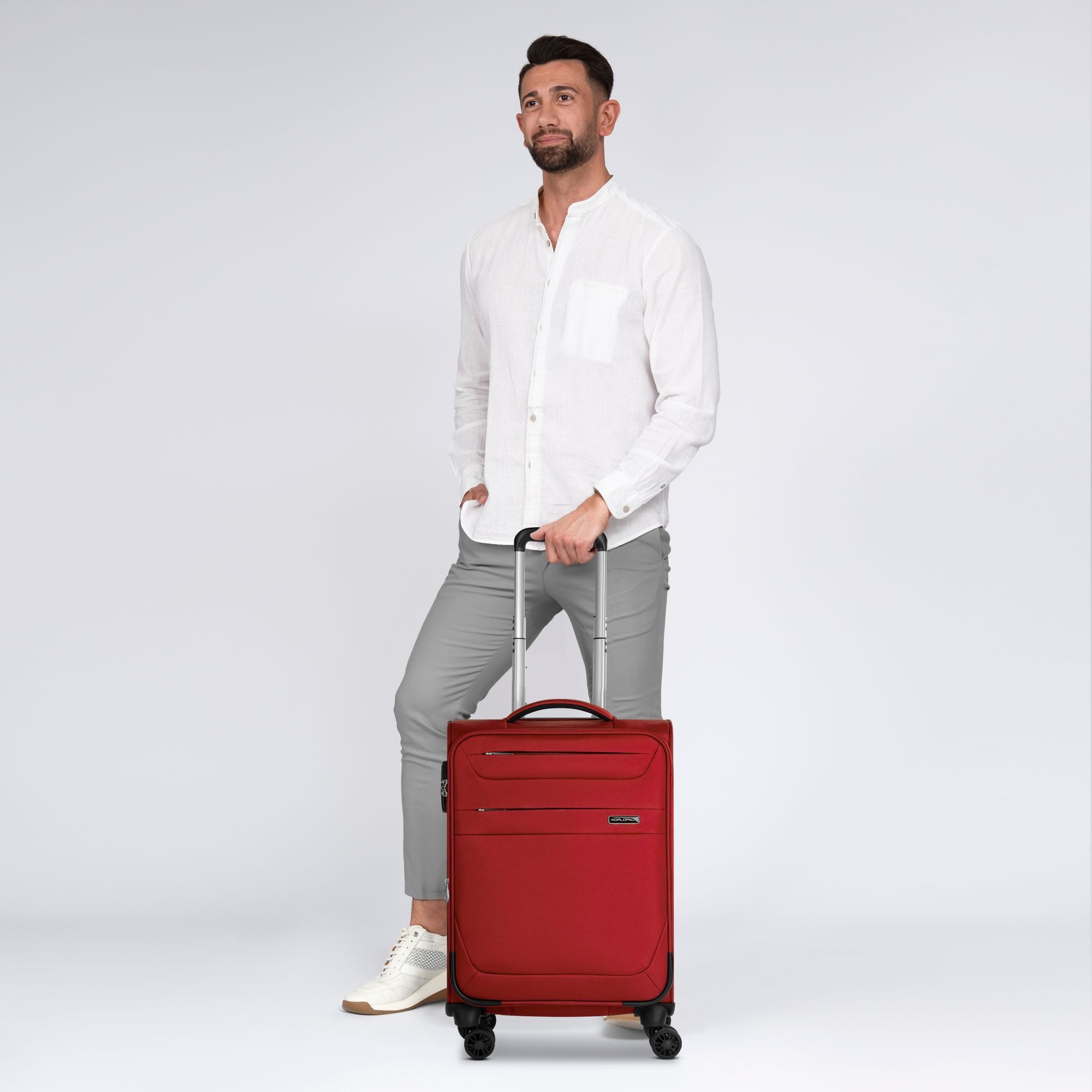 WORLDPACK Handgepäck-Trolley Chicago, 4 Rollen, Polyester günstig online kaufen