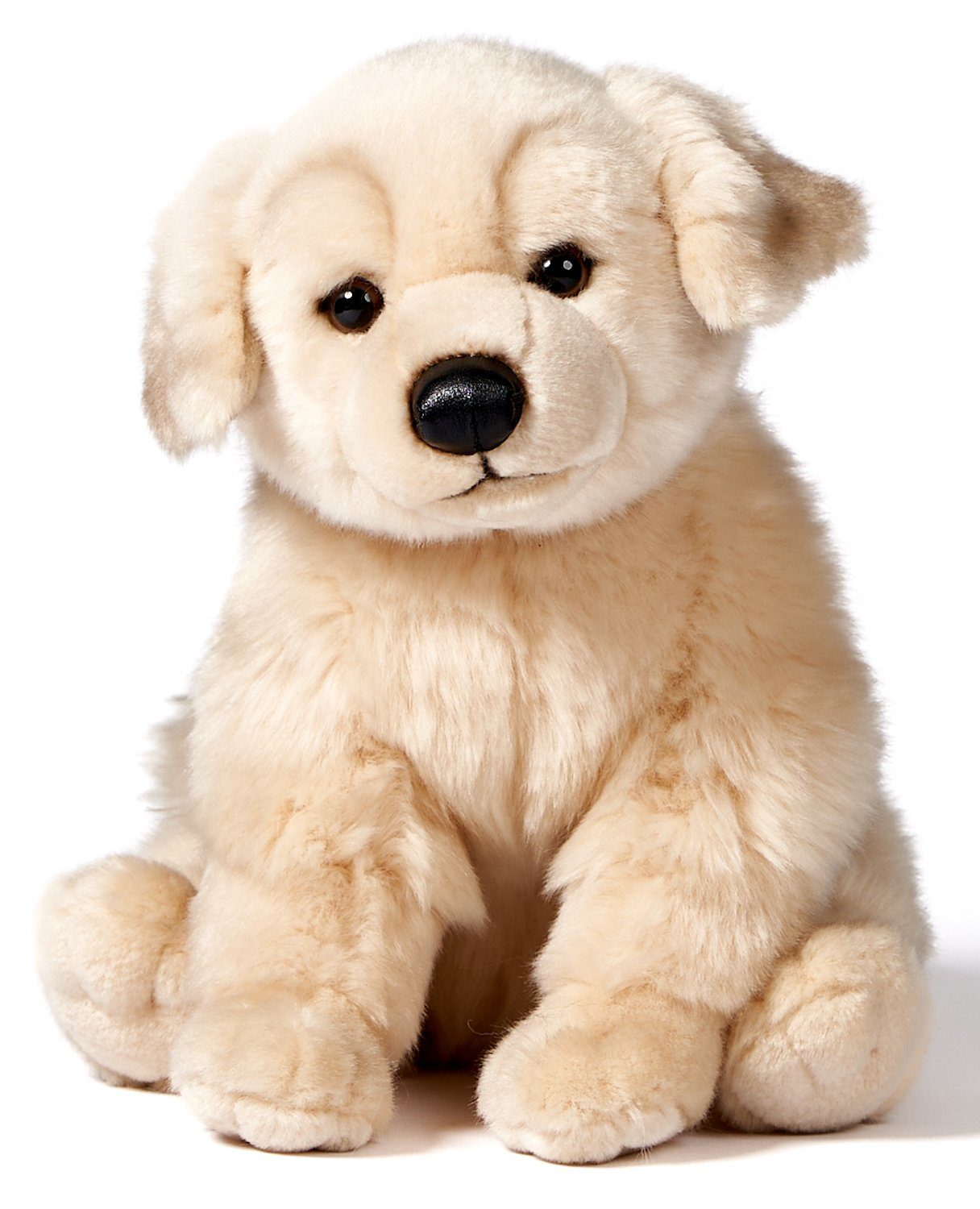 Kuscheltier Golden Retriever, sitzend - 25 cm (Höhe) - Plüsch-Hund, Plüschtier