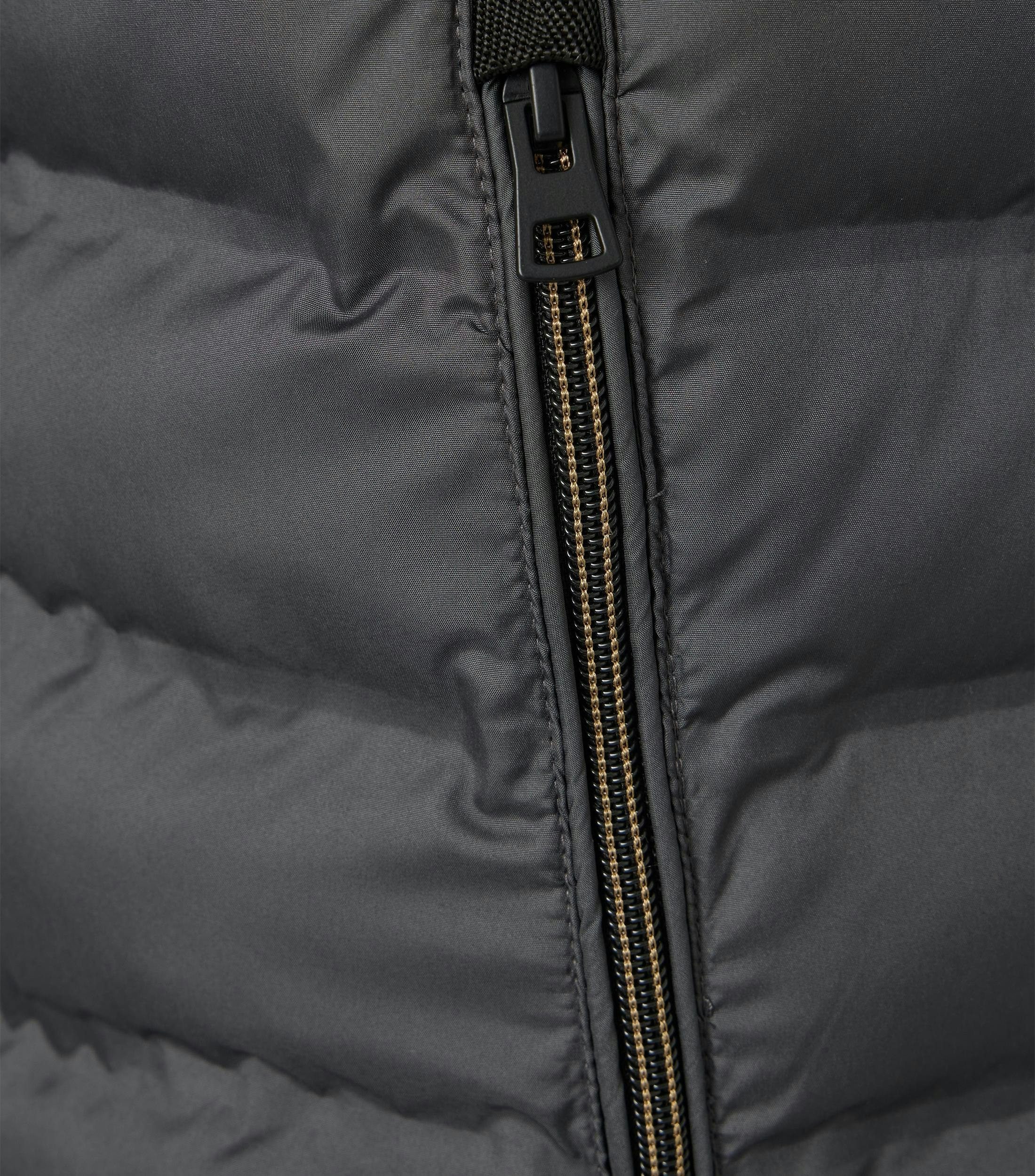 Redmond Steppweste REDMOND Casual Herren Steppweste Stehkragen Polyester Anthrazit