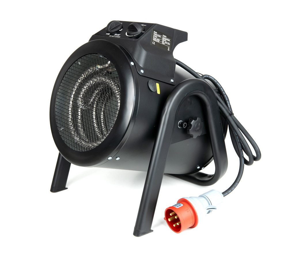 FEISTOS Heizstrahler Ikarus 5000, 5000 W, Heizbereich 100 m³, Stufenlos, Heizspirale aus Edelstahl