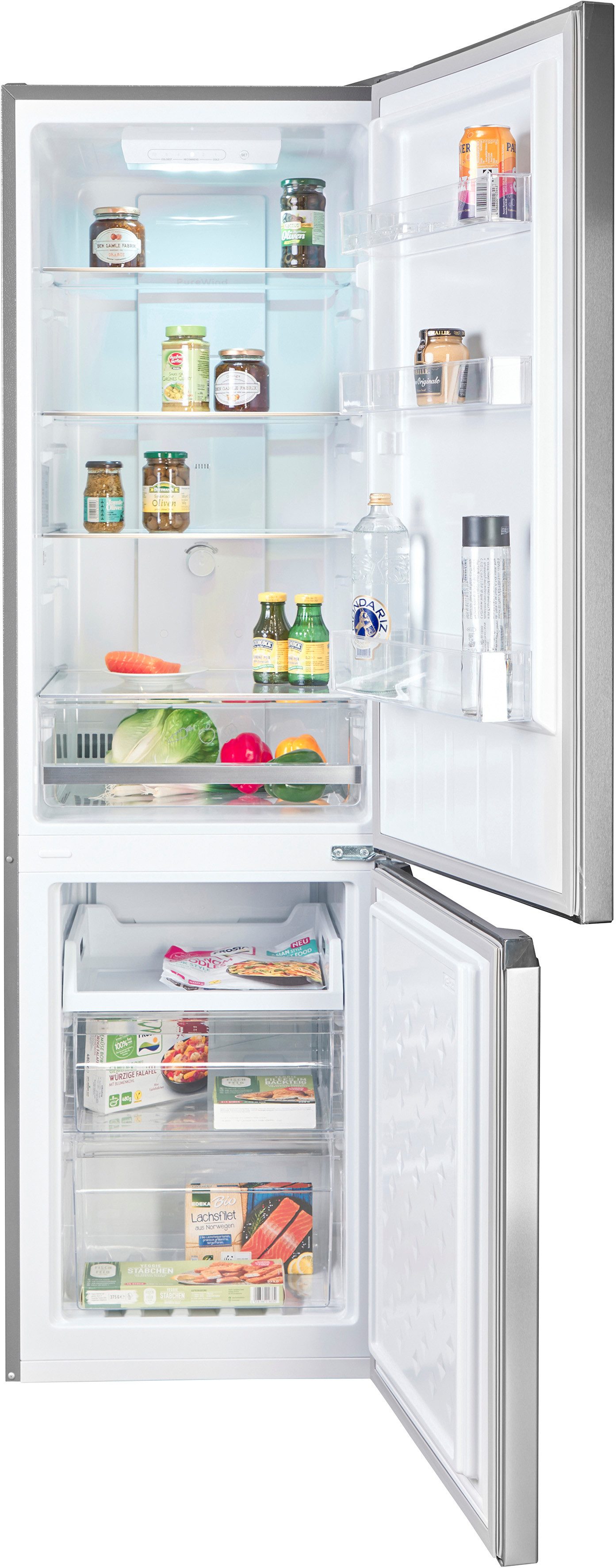 Privileg Kühl-/Gefrierkombination PRKF 8251 XP5E, 180,7 cm hoch, 54 cm breit, Total NoFrost – nie wieder Abtauen im Gefrierteil