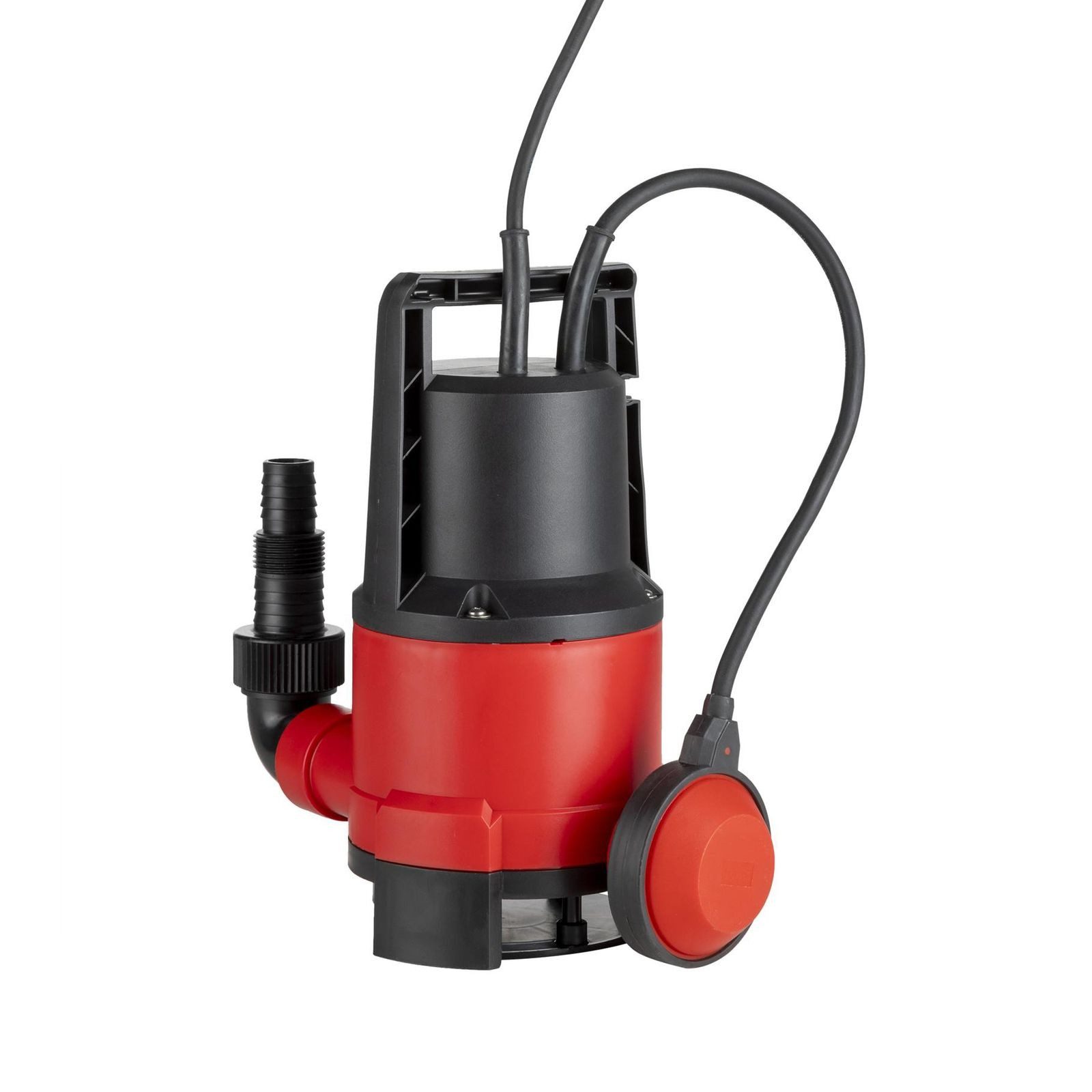 Gravidus Standpumpe Schmutzwasserpumpe mit Schwimmer 8000 l/h Schmutzpartikel bis 25 mm