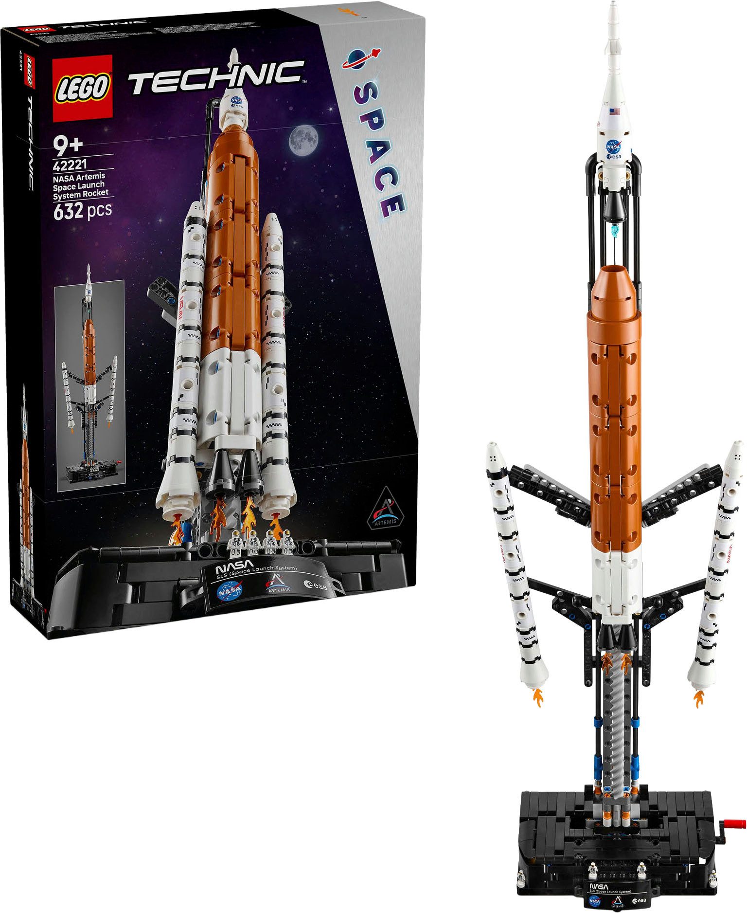 NASA Artemis SLS-Schwerlastrakete (42221), LEGO Technic Konstruktionsspielsteine