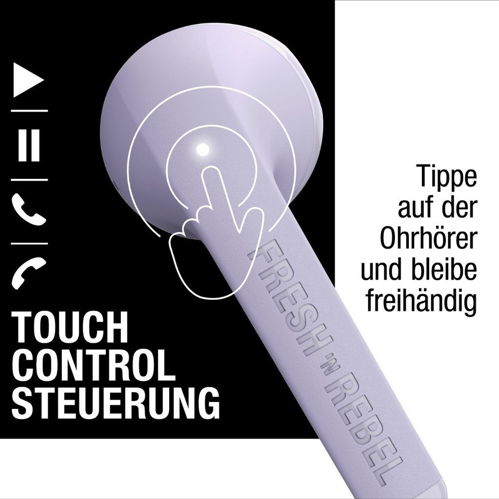 Auto-Kopplung) (Dual-Master-Funktion, Twins Fresh´n Dreamy Lilac Core Touch-Control-Steuerung, Rebel Kopfhörer