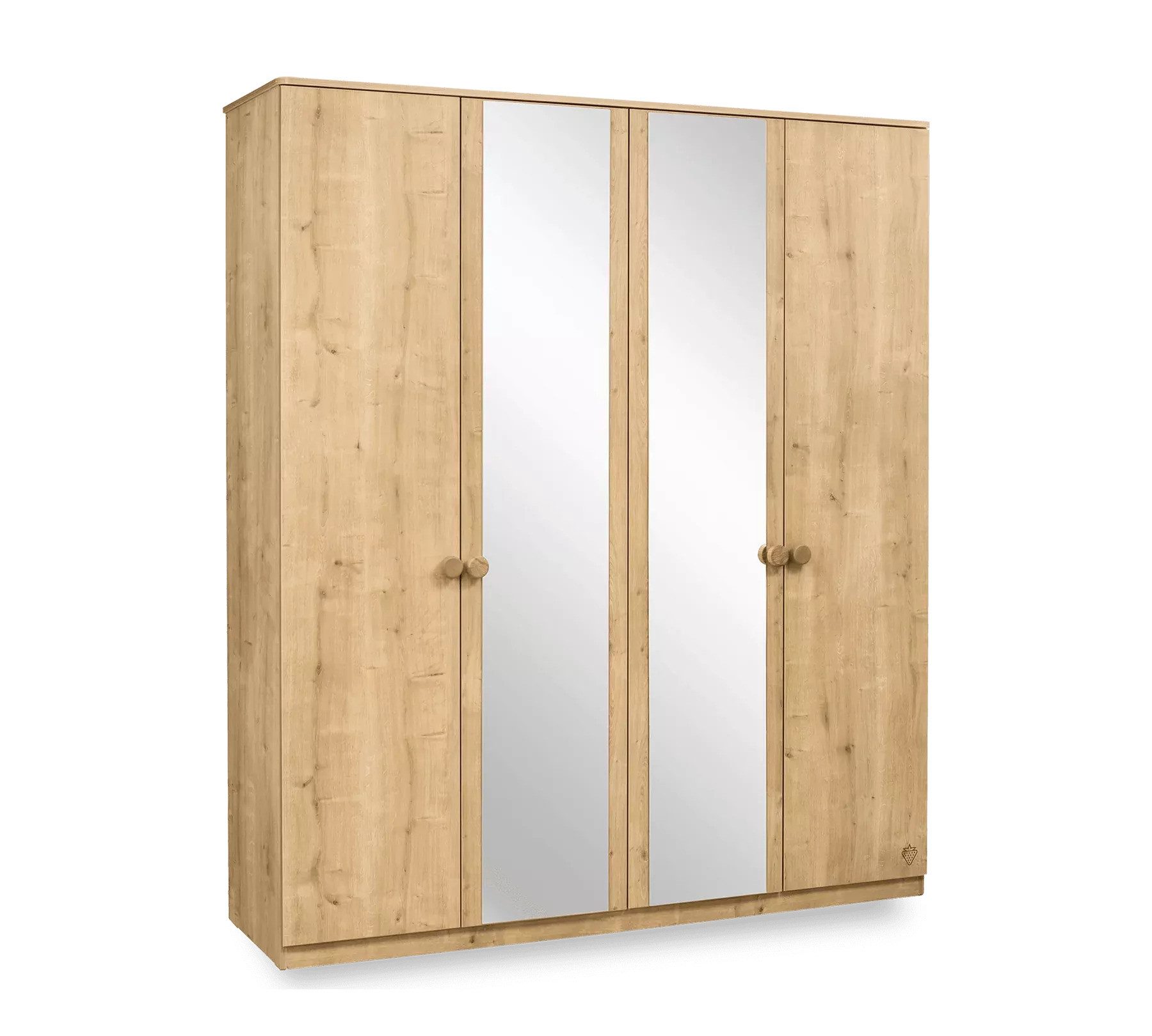 Möbel-Zeit Kleiderschrank Cilek MOCHA Kleiderschrank mit Spiegel