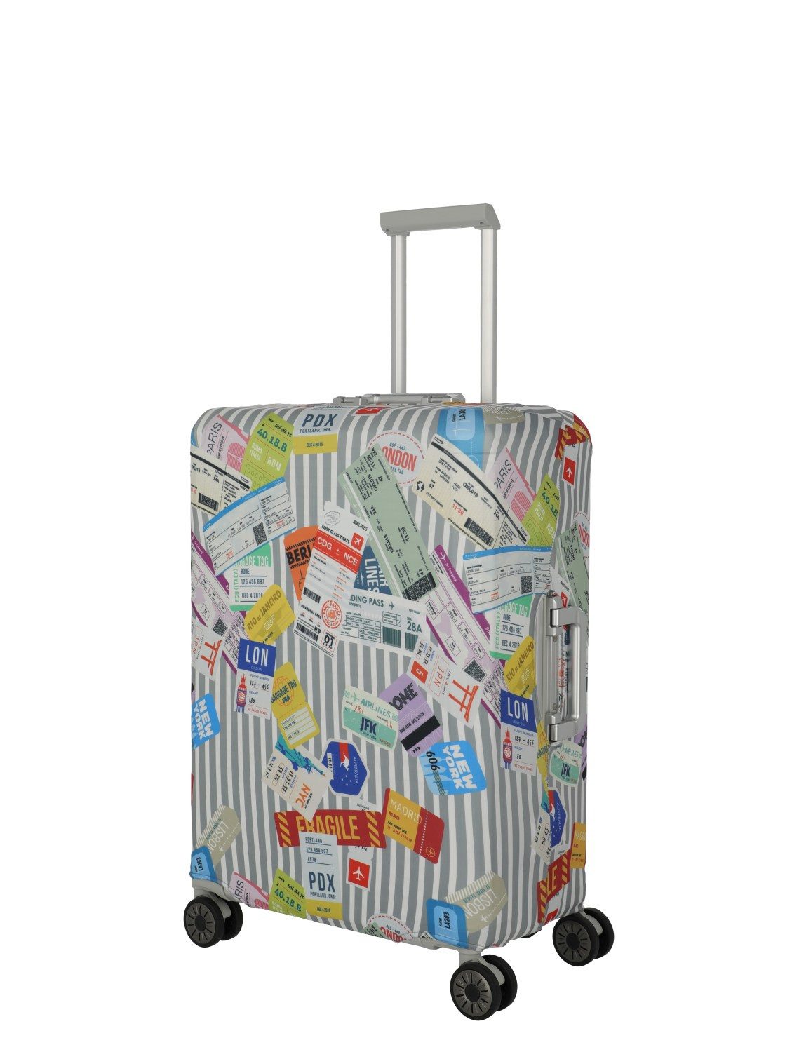 travelite Kofferhülle Travelite ACCESSOIRES Kofferhülle M, Tickets