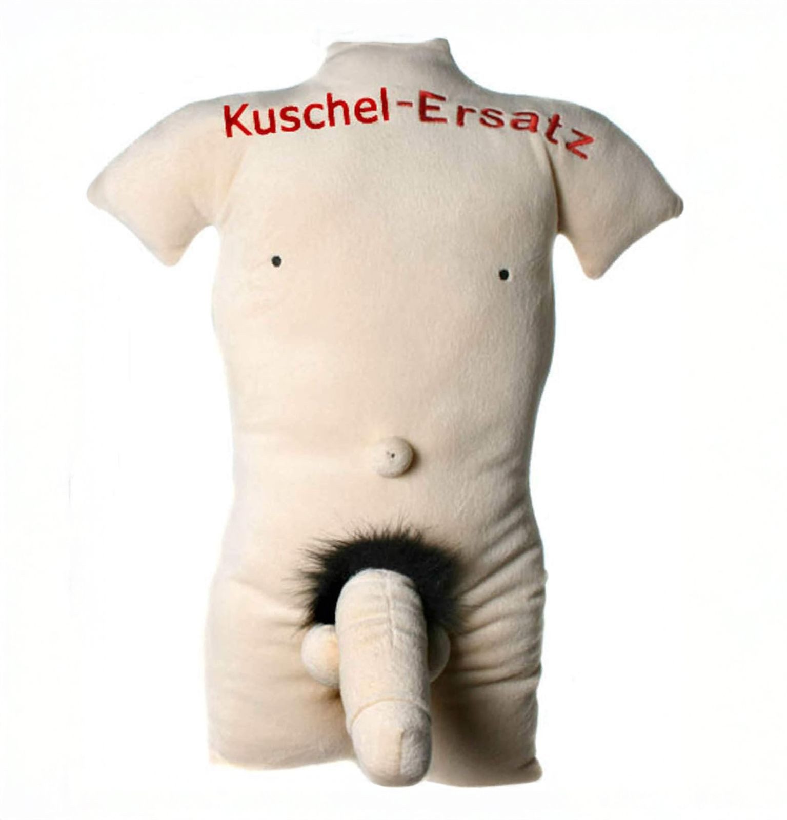 Kremers Schatzkiste Dekokissen Sexy Männertorso Kissen "Kuschel-Ersatz" Plüsch für Frauen Lust 45 cm