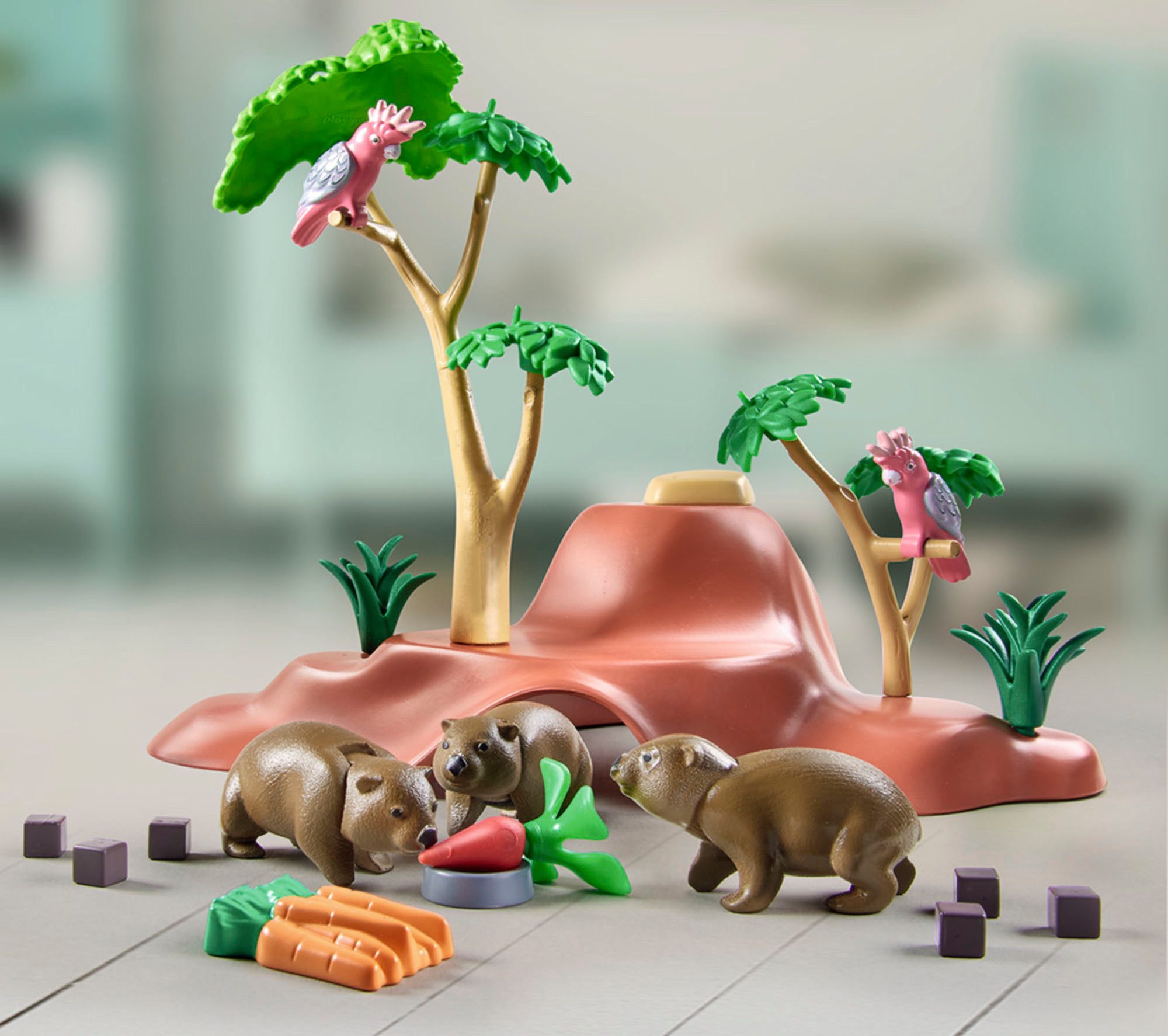Playmobil® Wombat Unterschlupf (71625), Wiltopia Konstruktions-Spielset, (47 St), Made in Germany – Bild 4 von 5