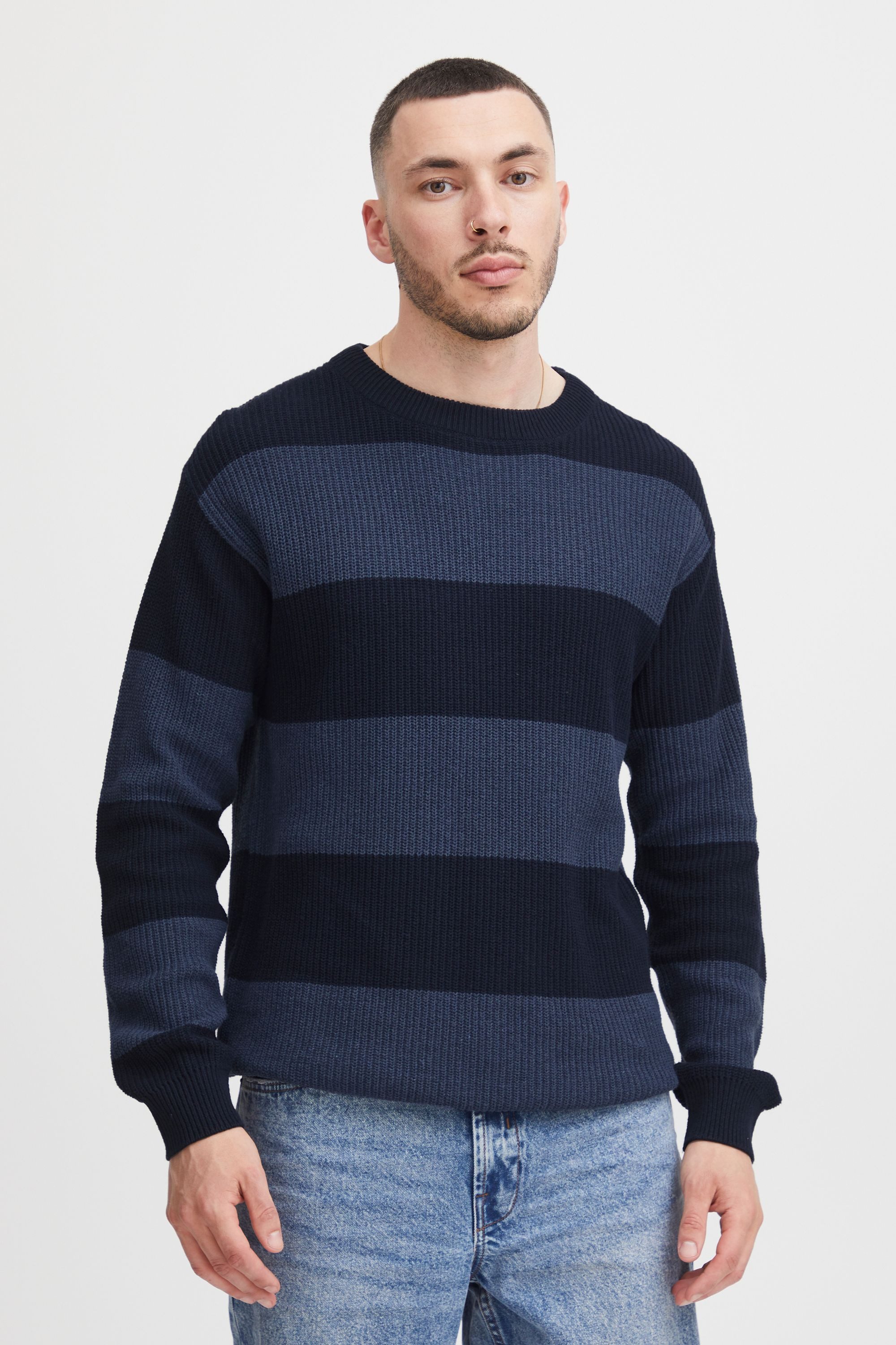 !Solid Strickpullover SDSergio Crewneck 21301066-ME Modischer günstig online kaufen
