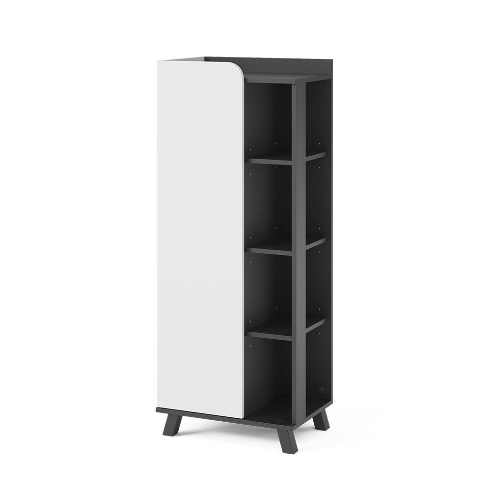 Vicco Midischrank Karen, Anthrazit/Weiß, 50 x günstig online kaufen