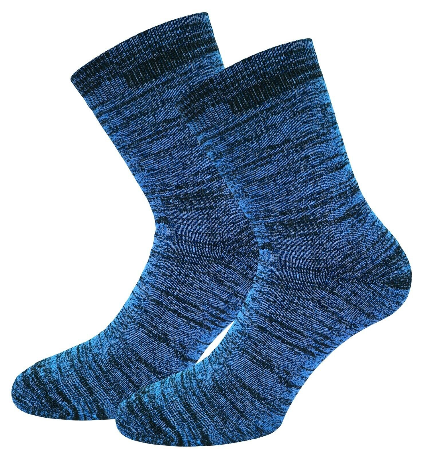 Thermosocken 6er-Pack) Garnstärke Doppelte Damen (Set, Sockenhimmel Wintersocken warme Jeanssocken Jeansoptik,