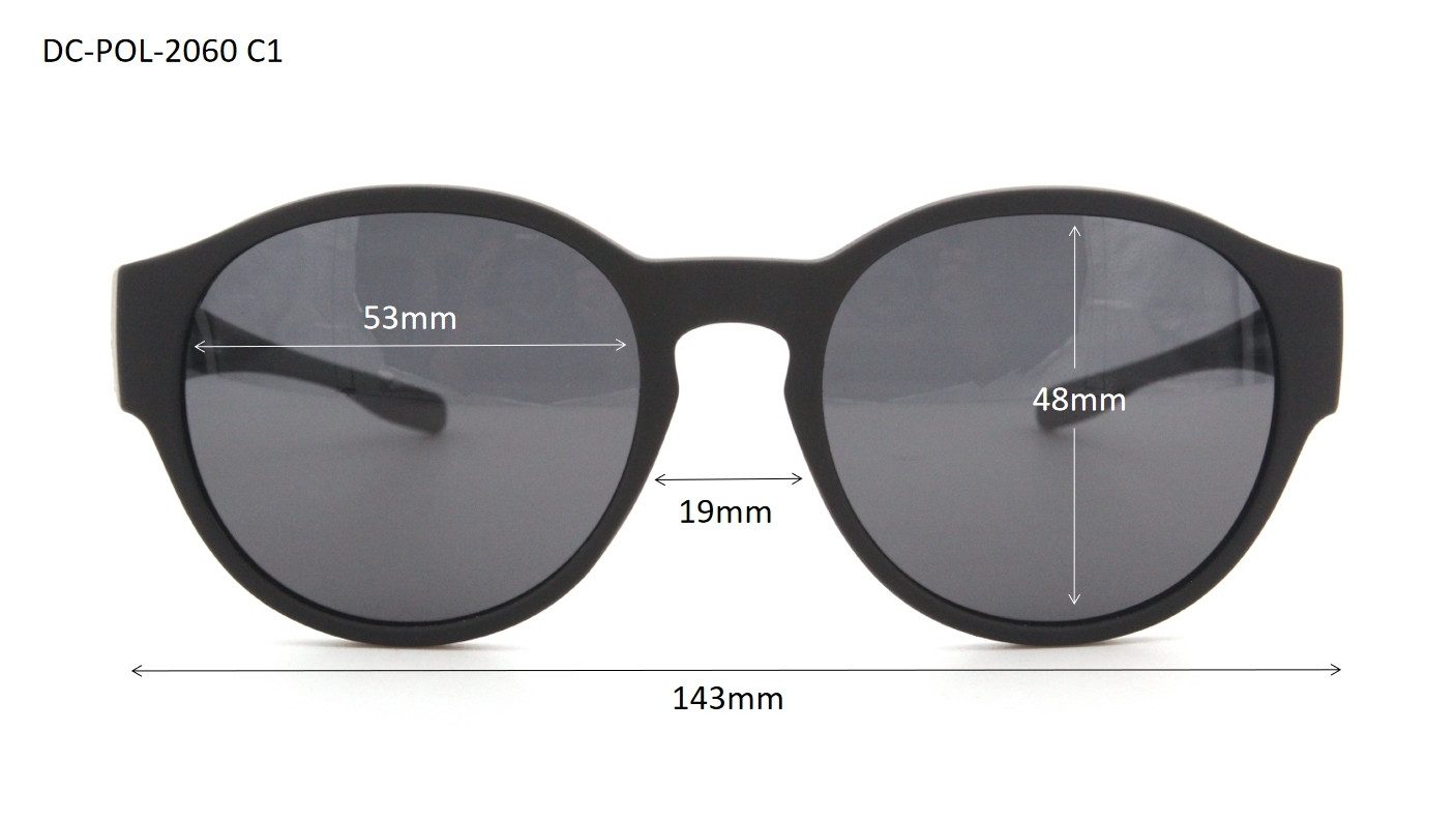DanCarol Sonnenbrille DC-POL-2060- - mit Polariziert Gläser Die Überbrille, ideal für Brillenträger