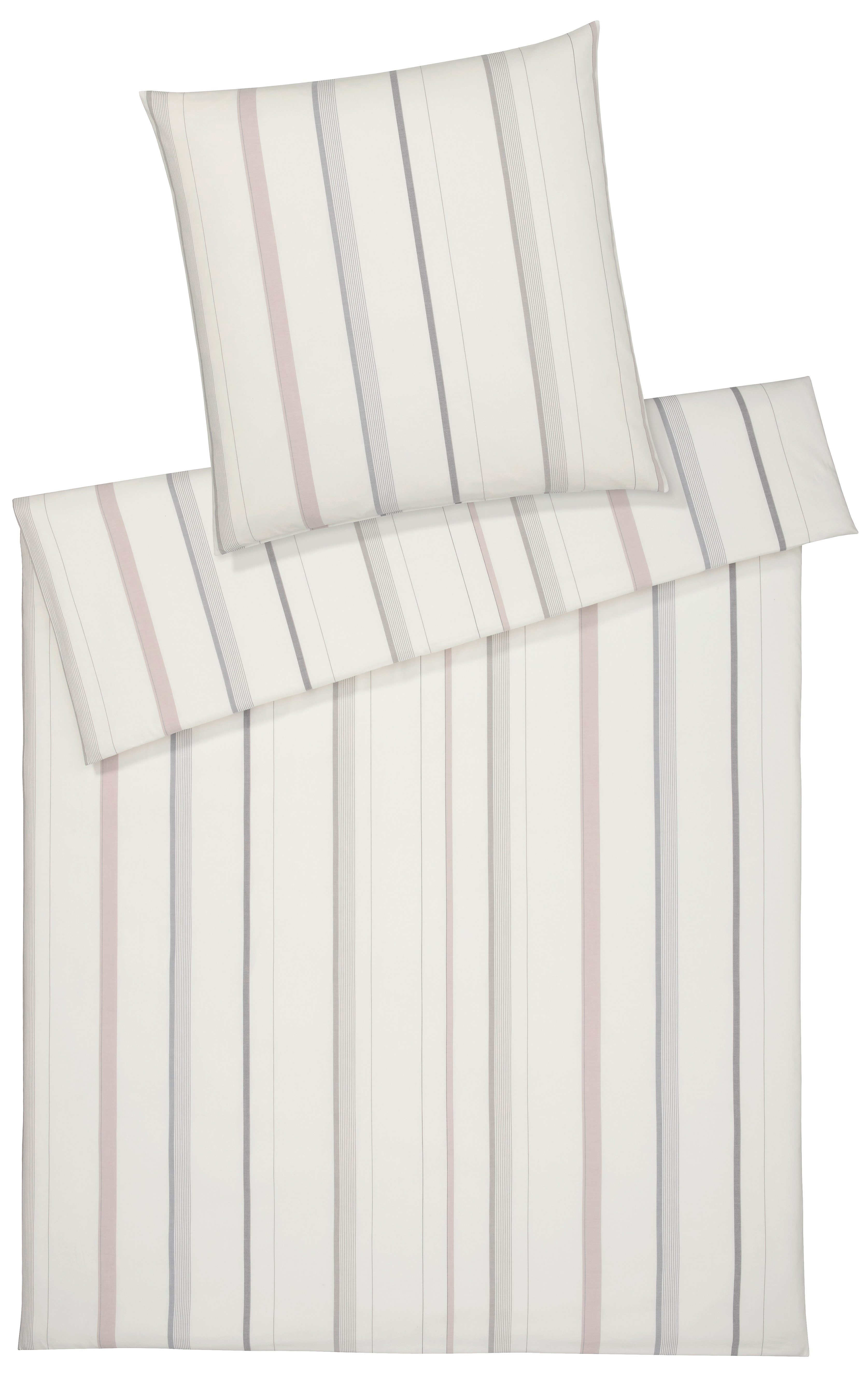 Elegante Bettwäsche Edinburgh, Flanell, 2 teilig, angenehmes Hautgefühl