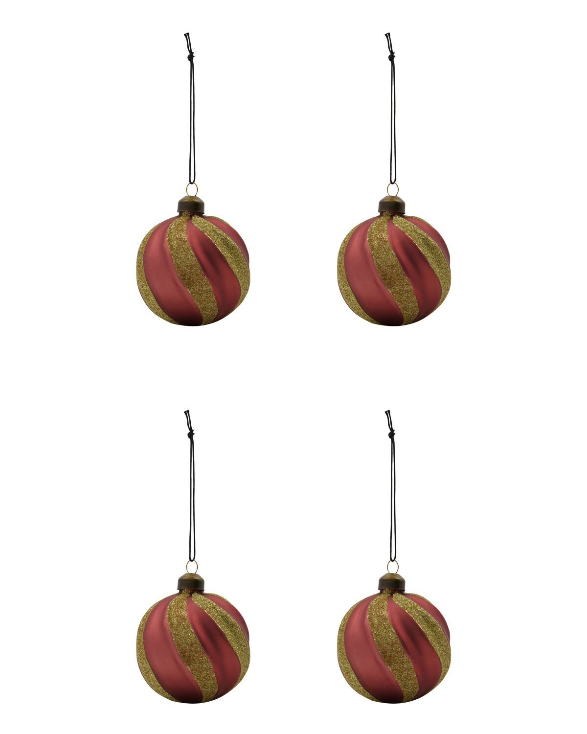 House Doctor Christbaumschmuck Weihnachtsschmuck SWIRL