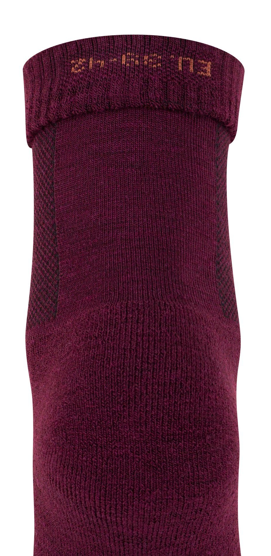 Soul® Unisex oder (1-Paar) Trekking Funktionssocken 1 3 Paar Socken, Outdoor Merino Stark Burgund