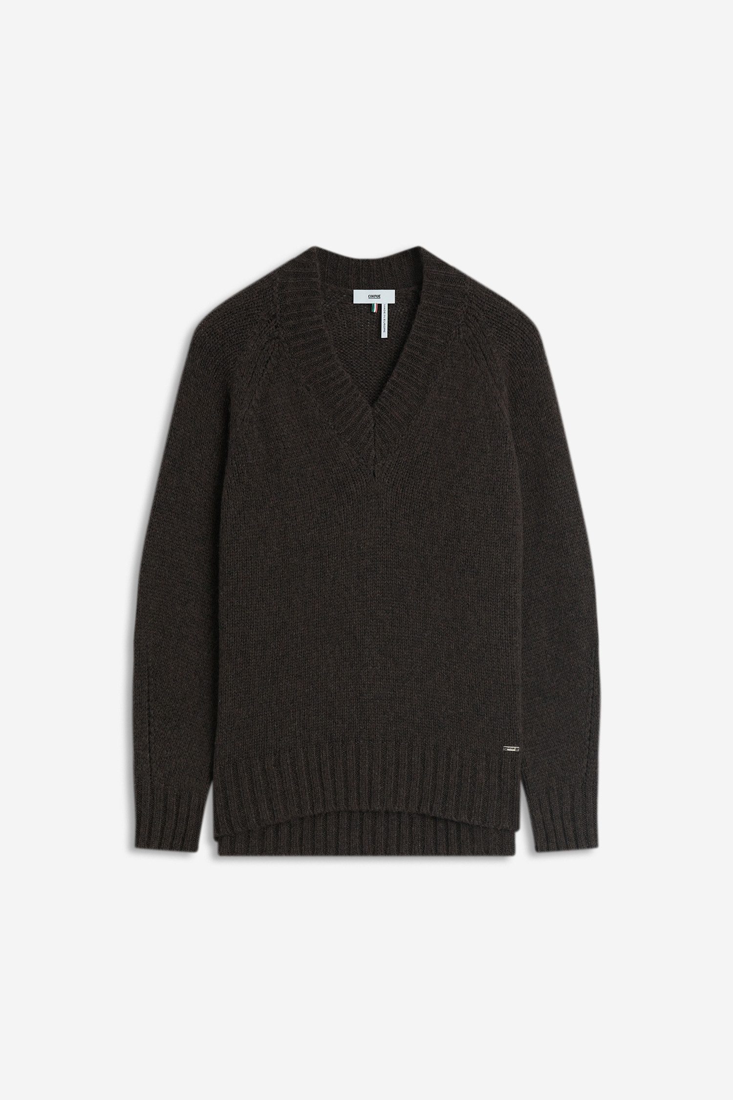 V-Ausschnitt-Pullover