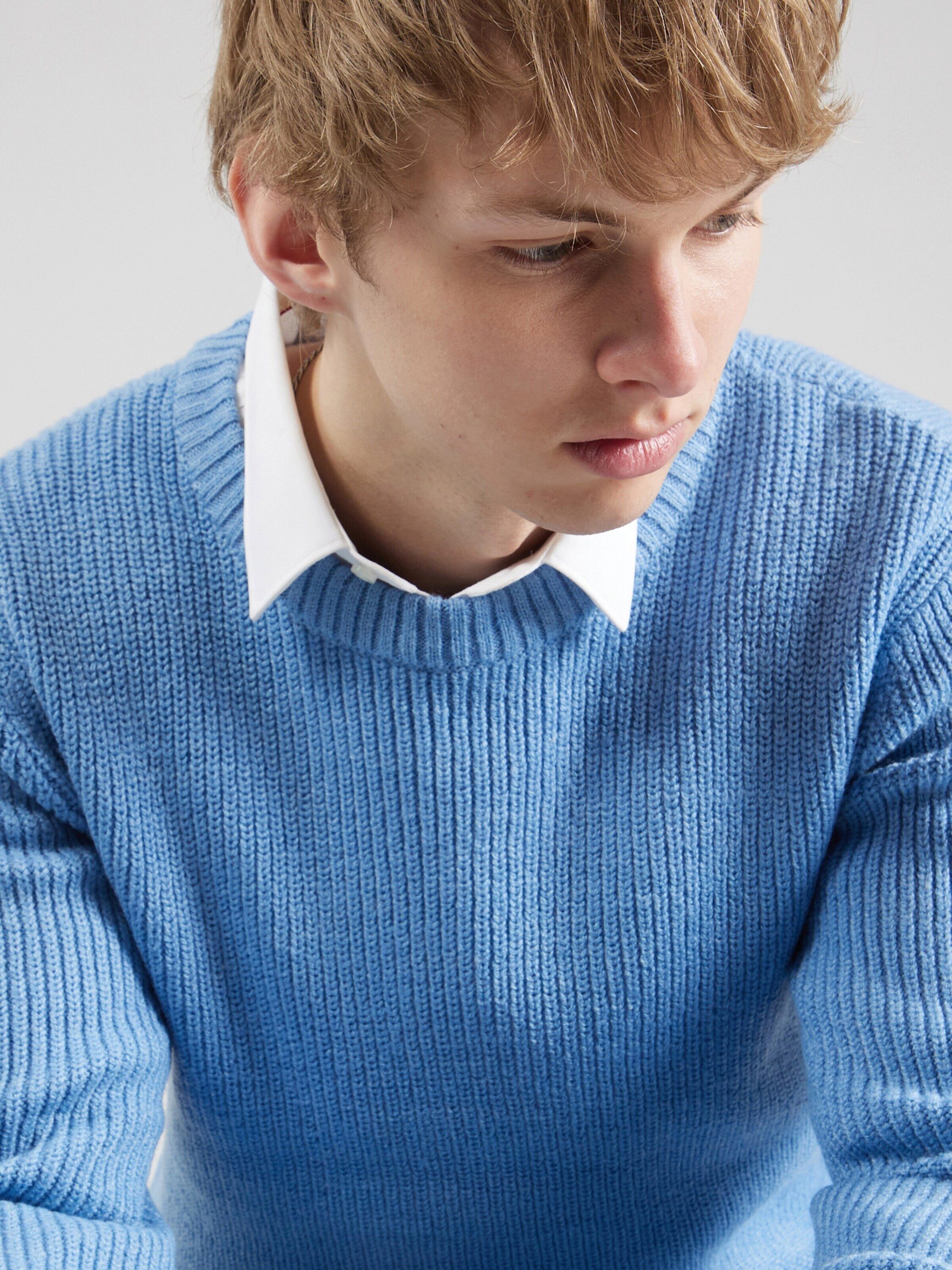 Blend Rundhalspullover (1-tlg)