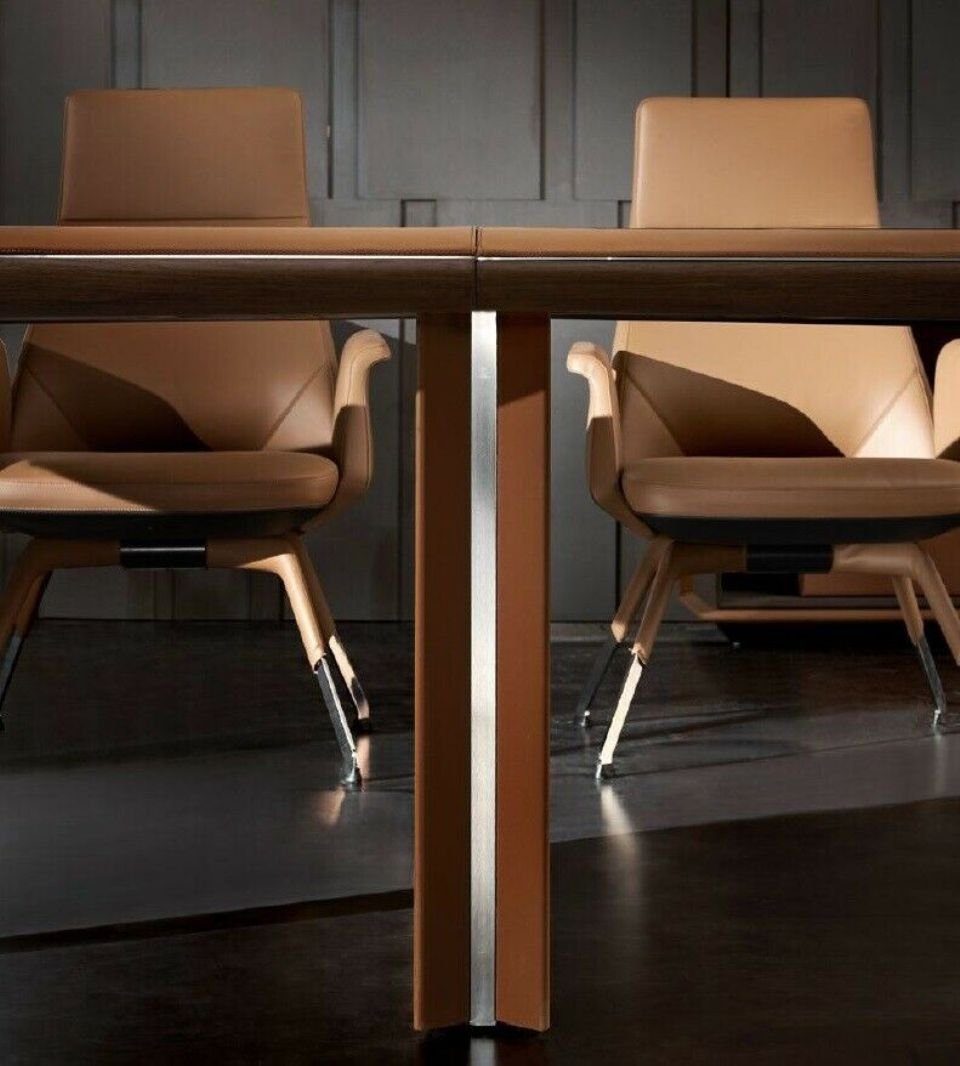 Möbel Design Konferenztische Luxus 7tlg. Konferenztisch, Besprechungs Büro JVmoebel Meeting