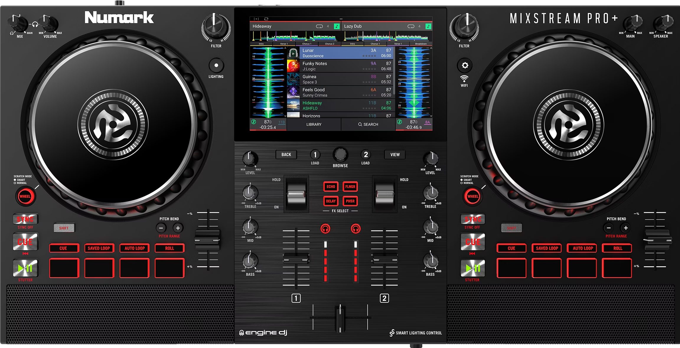 Numark DJ Controller Numark Mixstream Pro+
