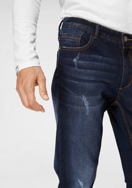 John Devin Straight-Jeans mit Elasthan