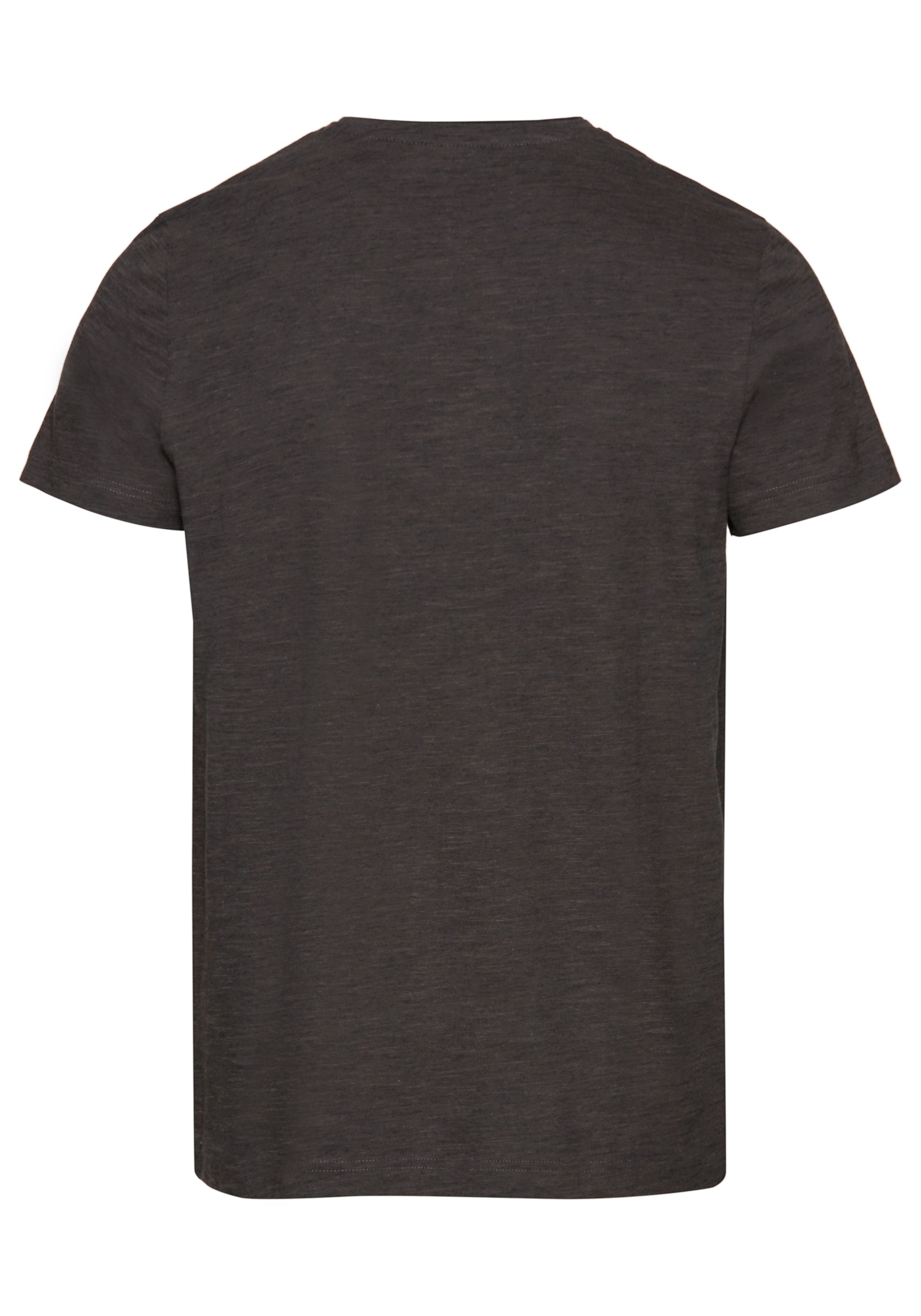 Bruno Banani T-Shirt Mit Doppelkragen und Zierbrusttasche