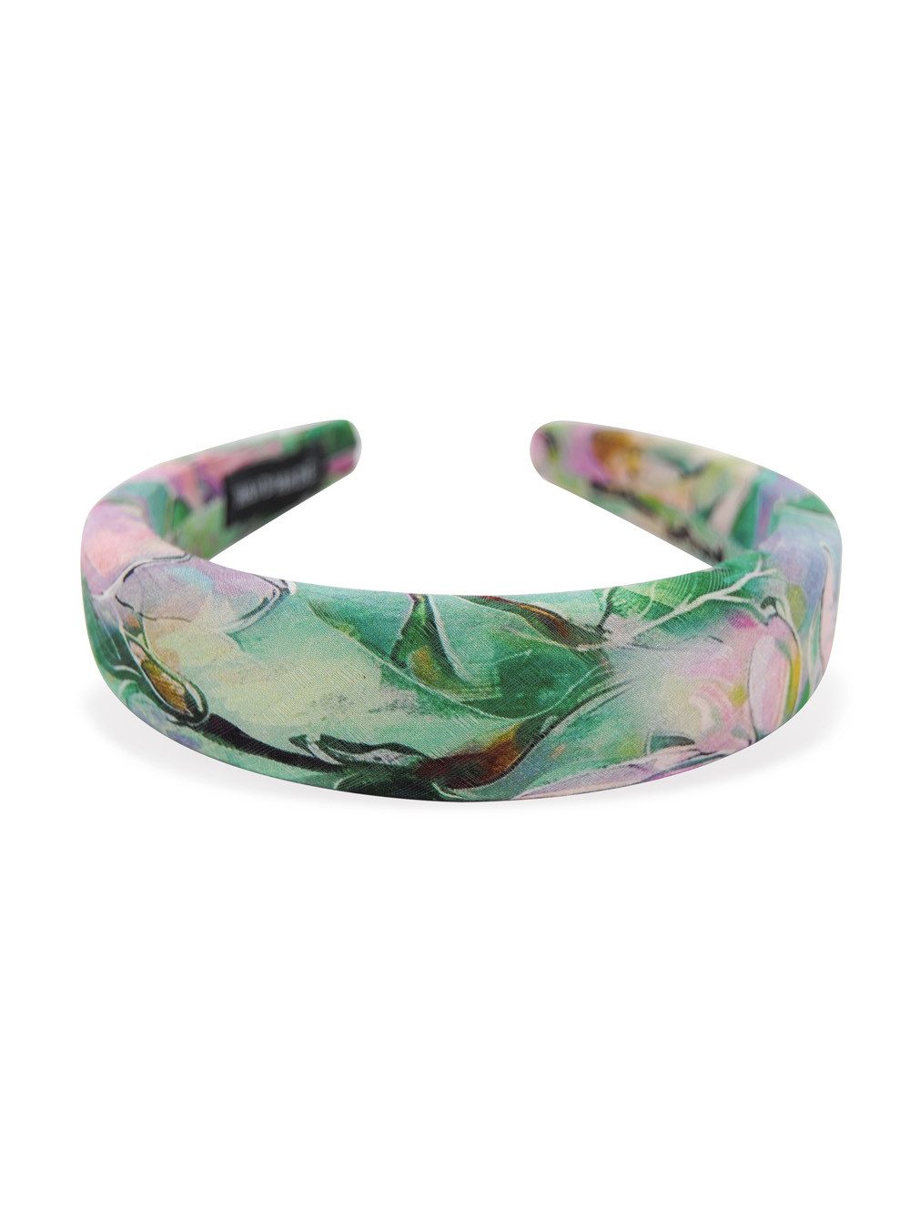 axy Haarreif Haarreif mit floralen Muster gepolstert und elegant, Damen Haareifen Haarband Stilvolles Design