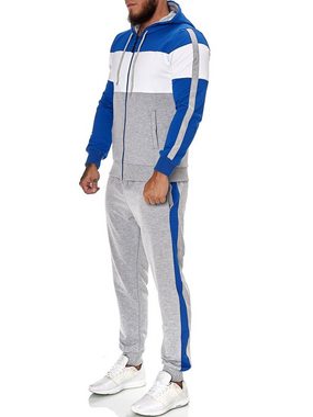 OneRedox Jogginganzug JG-1082 (Sportanzug Jogger Trainingsanzug), Fitness Freizeit Casual