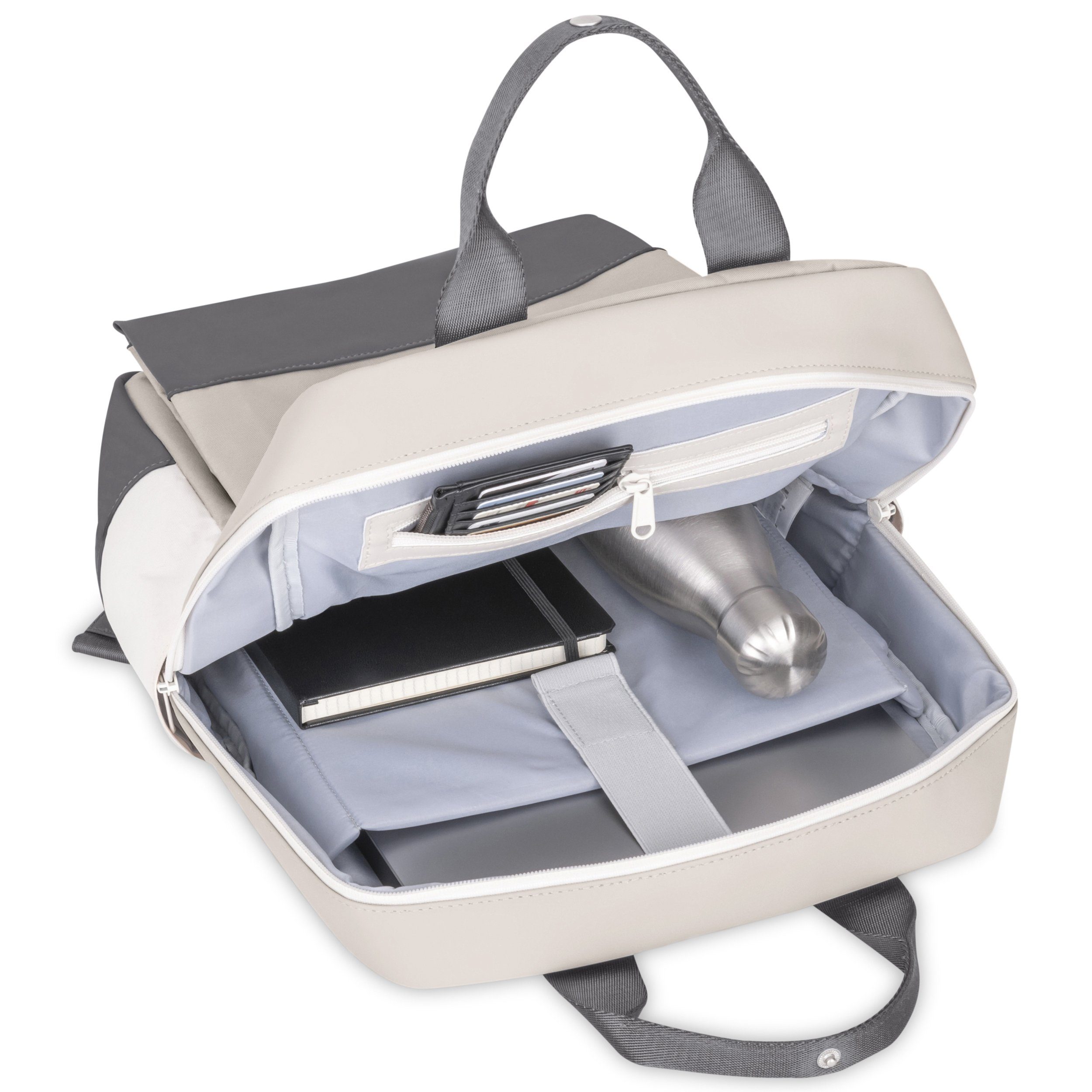 Johnny Urban Cityrucksack Jona Large Tagesrucksack Damen mit Laptop Fach, Versteckte Fächer, Laptopfach, Wasserabweisend