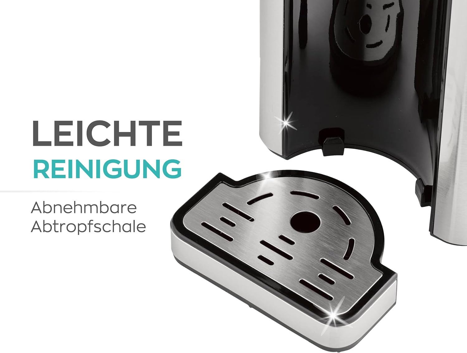 Heinrich´s Heißwasserspender HWS 8731 Wasserkocher, 2.7 l, 2600,00 W, 7 verschiedene Temperatureinstellungen, Wassertank abnehmbar