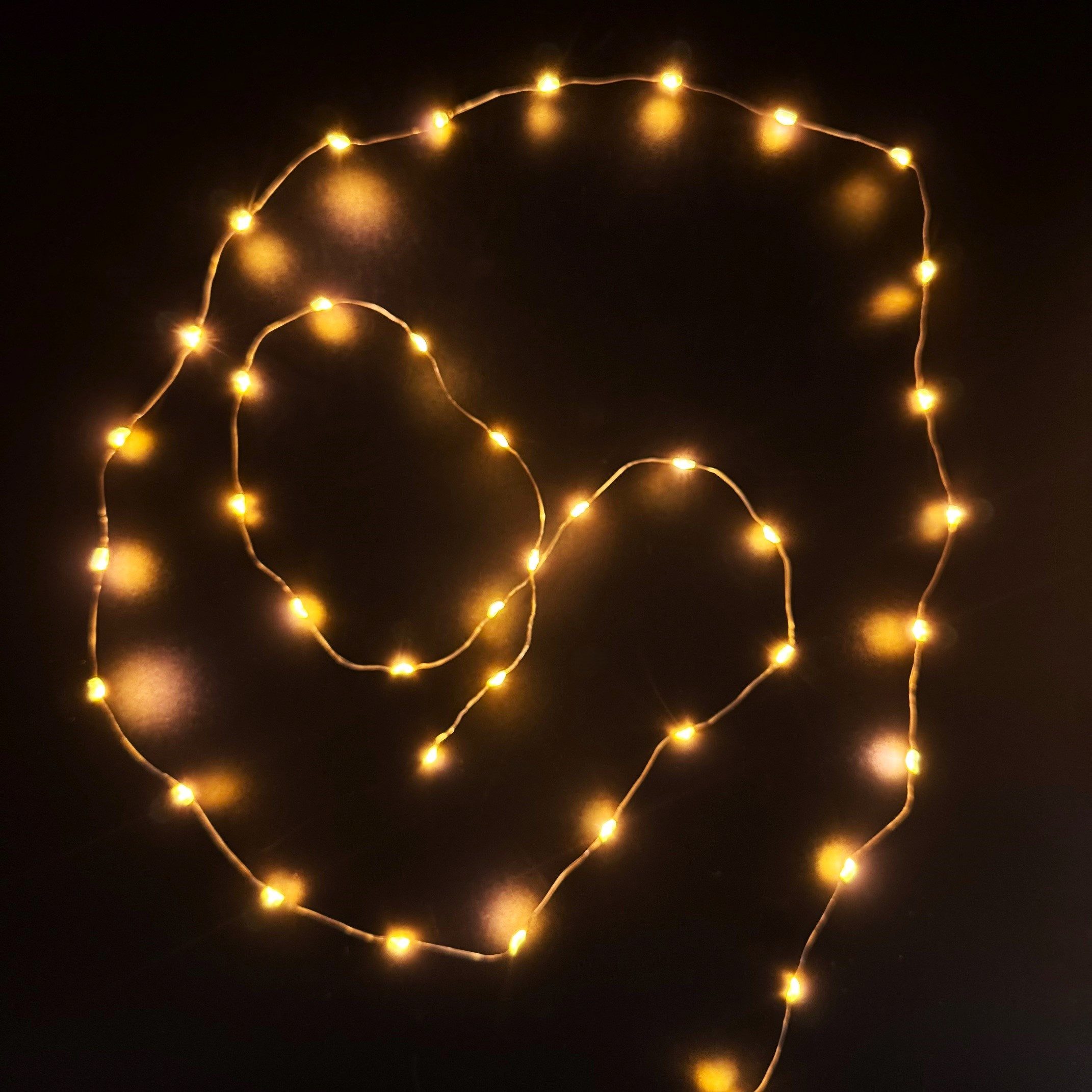 Online-Fuchs LED-Lichterkette - 5 Stück im Set - 40 warmweiße LEDs - Timer günstig online kaufen