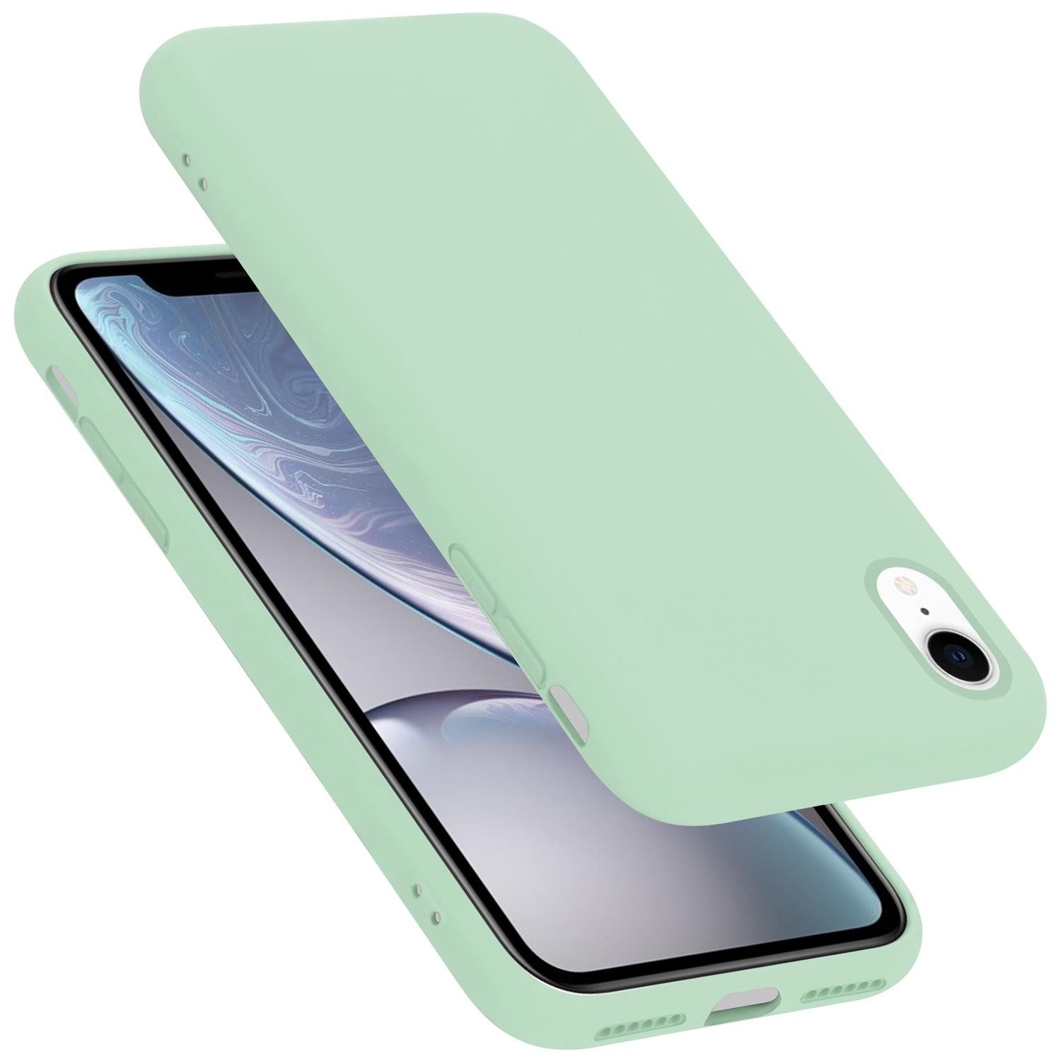 Cadorabo Handyhülle für iPhone XR Hülle Apple iPhone XR, Flexible Hülle TPU Silikon Schutzhülle Back Cover Case