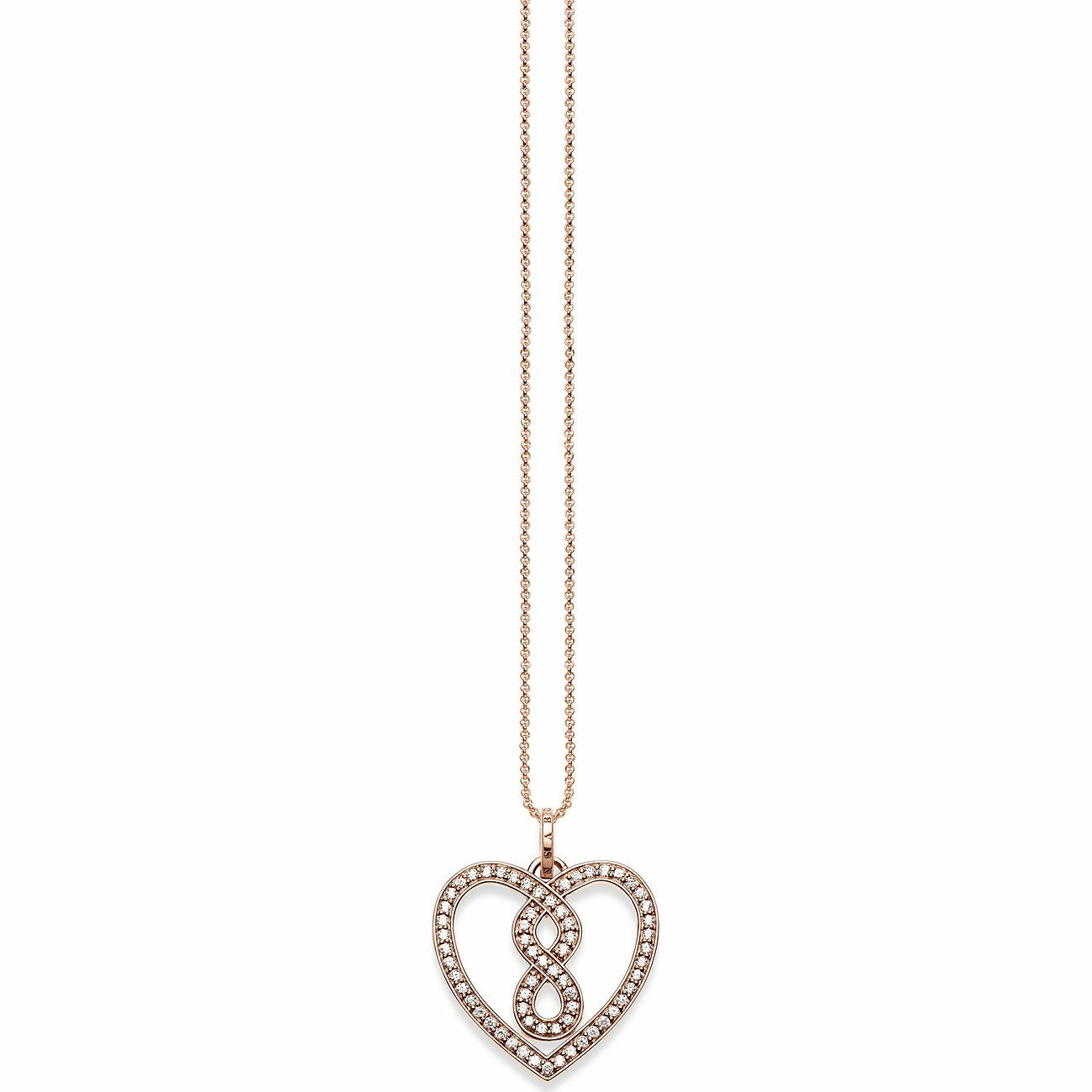 THOMAS SABO Charm-Kette Halskette für Damen (keine Angabe, 1-tlg., Charm-Kette)