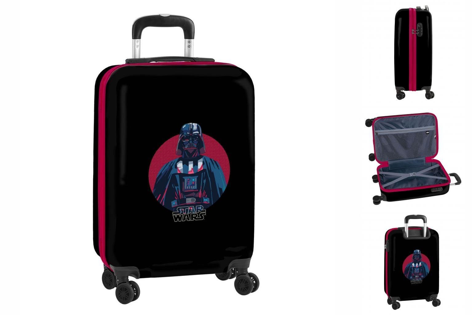Star Wars Trolley Koffer für die Kabine Star Wars star wars Schwarz 20 34,5 x 55 x 20 cm
