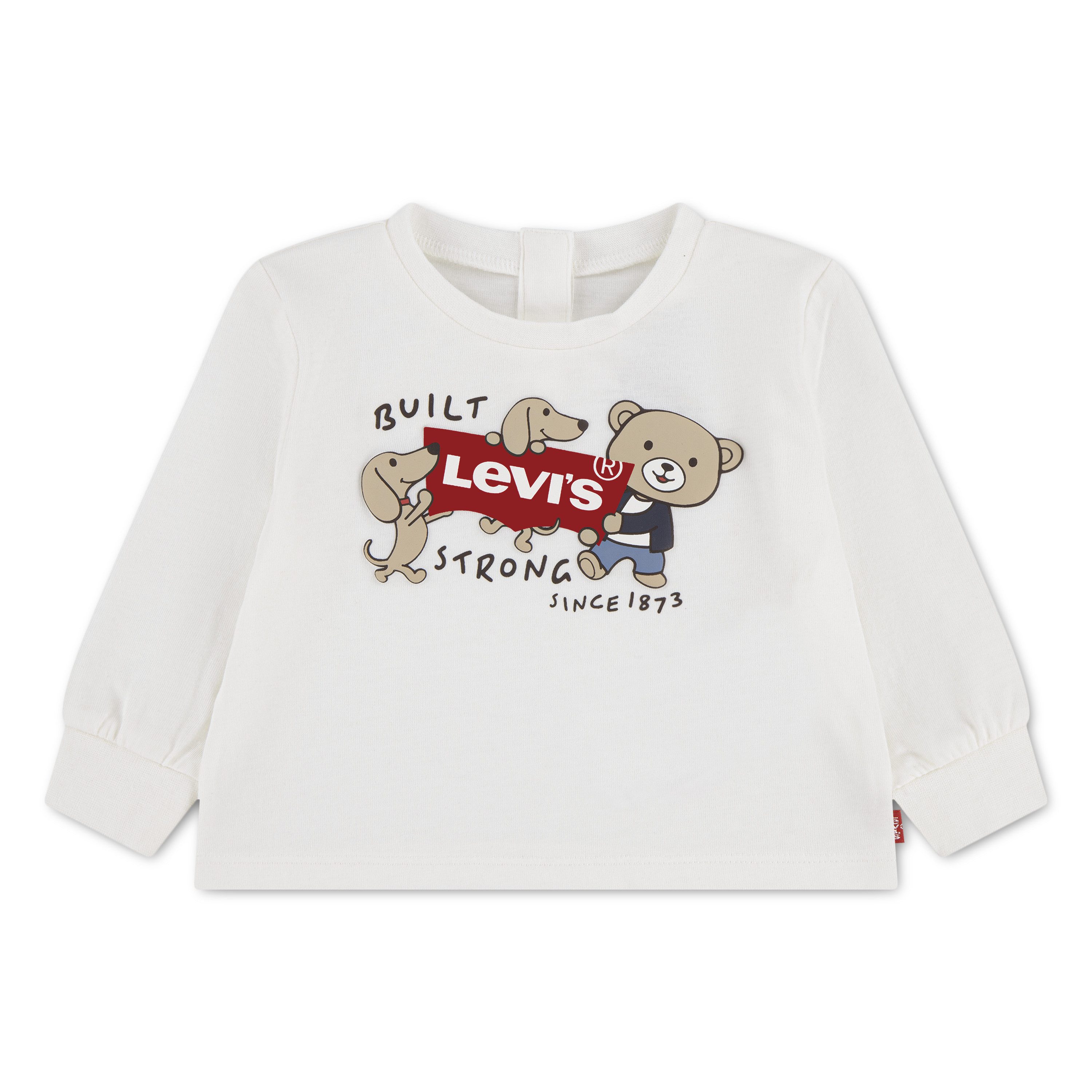 Levi's® Kids Langarmshirt LVB GRAPHIC LS TEE mit Motivprint, Baumwoll-Mix - for Boys