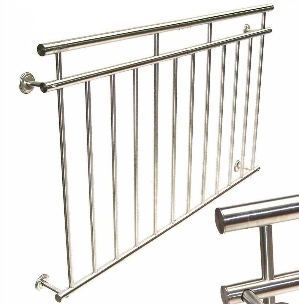 Apex Treppengeländer Balkongeländer Fenster Geländer Edelstahl Französischer, 100 cm Länge