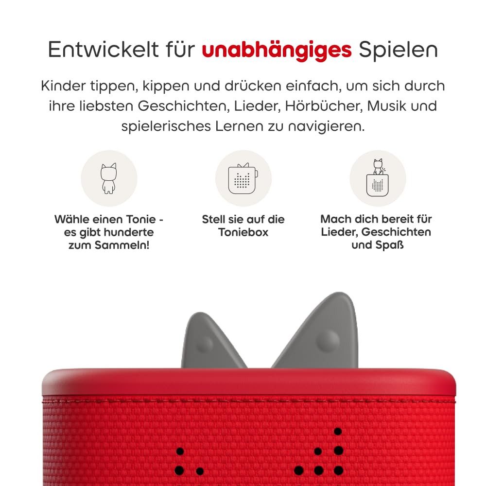 tonies Hörspielfigur 11003835, Hörfigur für Toniebox, Peppa Wutz & Schorsch, 49 Min, 3+ – Bild 5 von 5