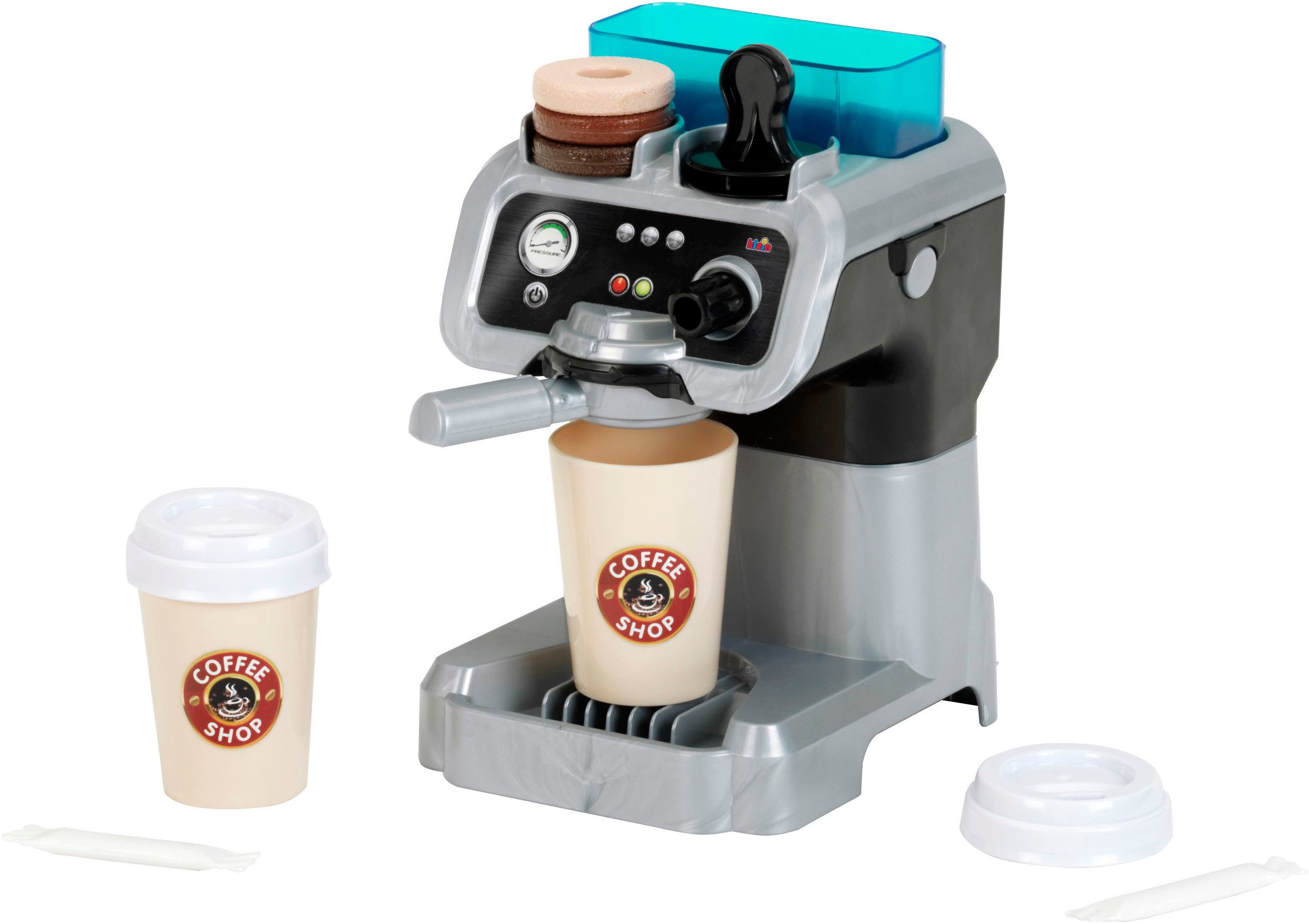 Klein Kinder-Kaffeemaschine My Market - Barista Espressomaschine
